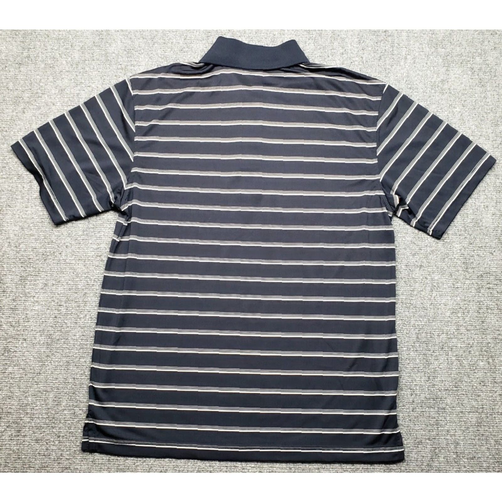 PGA Tour PGA TOUR Golf Polo Shirt S Blue White Striped Short Sleeve Mens Size US S / EU 44-46 / 1 - 5 Thumbnail