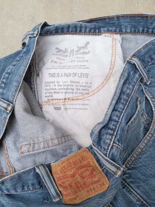 Vintage Vintage Levi's Jeans 559 Distressed Denim 44x33 | Grailed