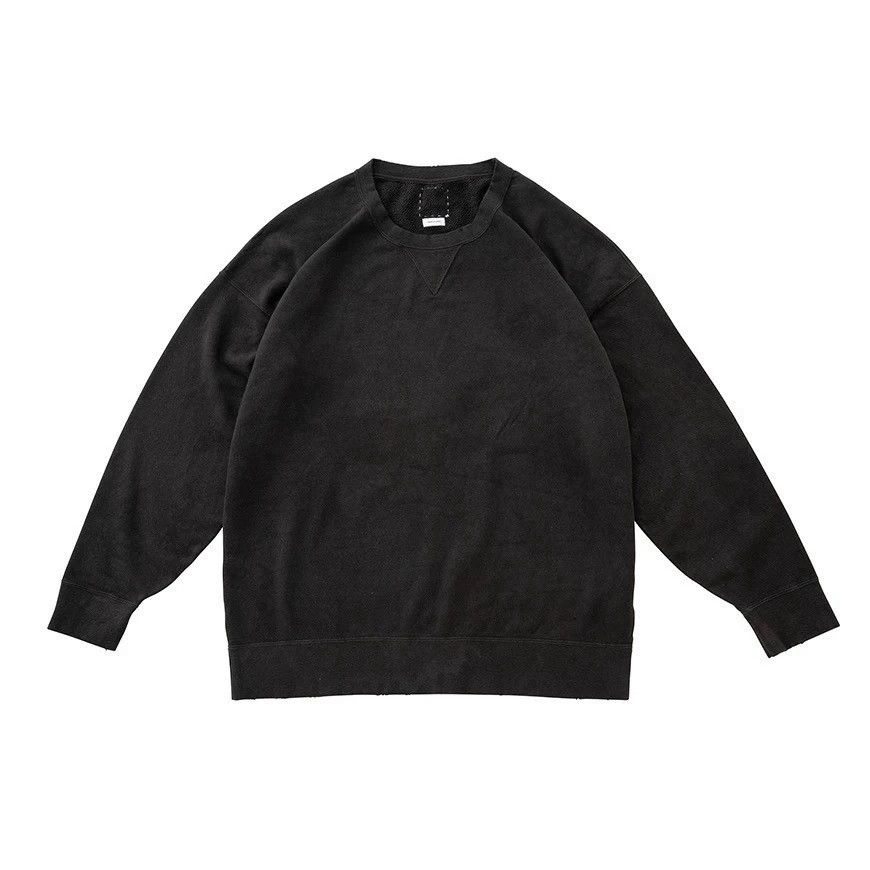 Visvim VISVIM Jumbo Sweat L/S Uneven Dye 21SS Black Size US L / EU 52-54 / 3 - 7 Thumbnail