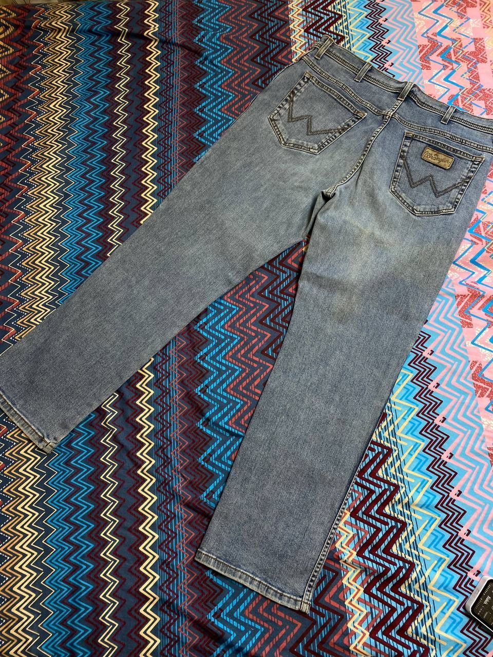 Vintage × Wrangler Vintage Wrangler Faded Wash Style Jeans Size US 38 / EU 54 - 24 Thumbnail