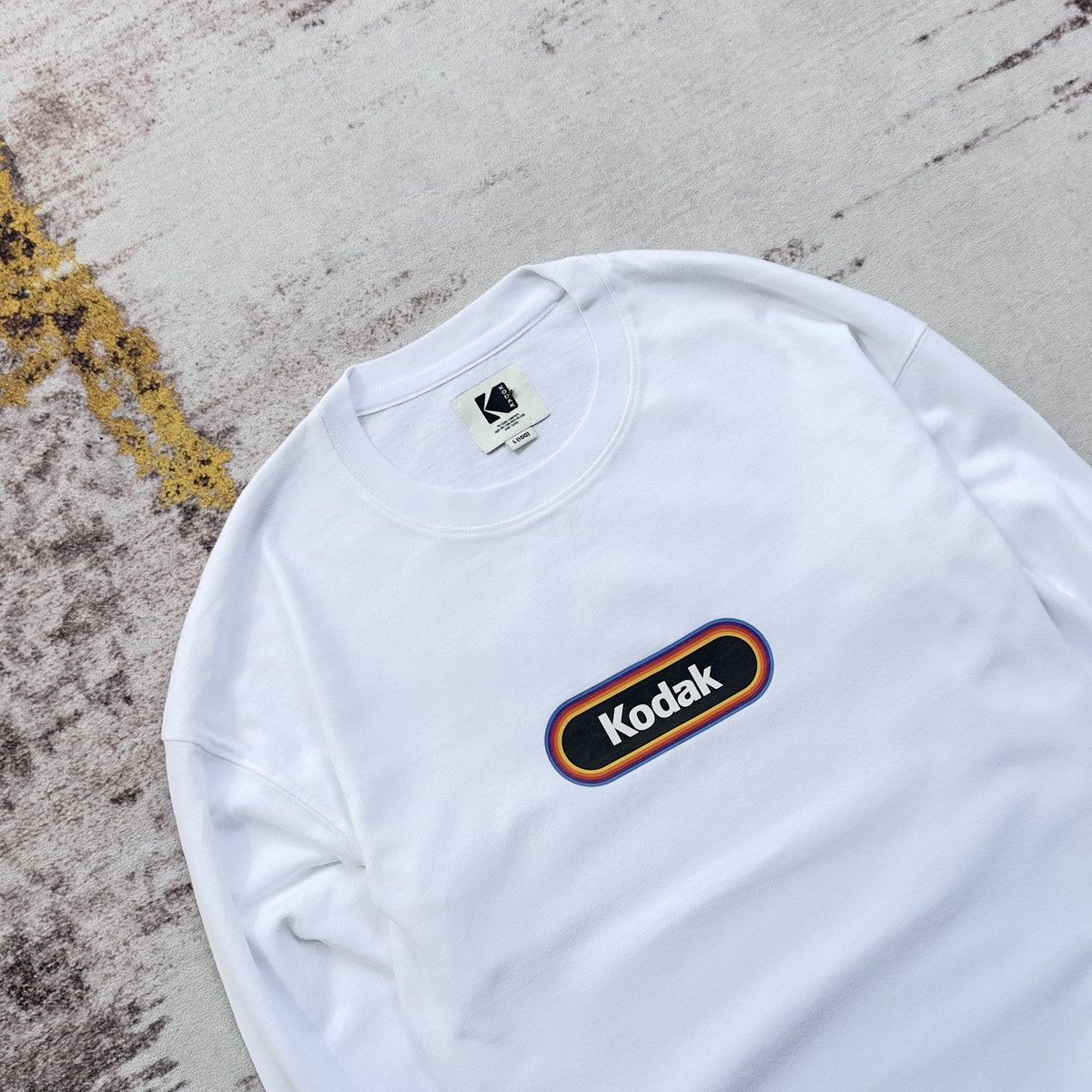 Kodak KODAK LONG SLEEVE PHOTO TEE VERY RARE Size US L / EU 52-54 / 3 - 2 Thumbnail