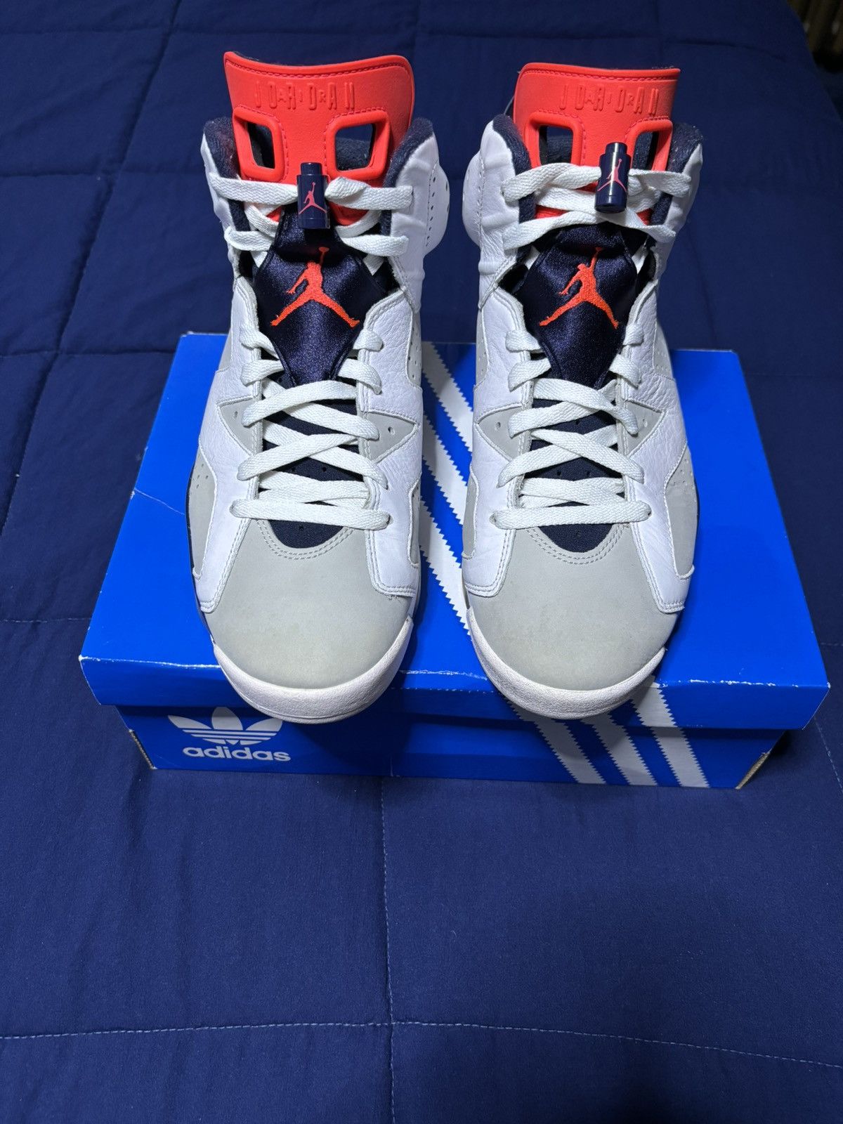 Jordan Brand Air Jordan 6 Retro Tinker 2018 Size 9.5 Size US 9.5 / EU 42-43 - 2 Thumbnail