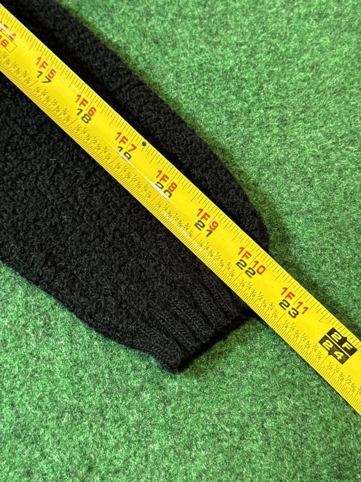 Vintage Vintage 60s 70s Saffer Knit Wear Inc Talon Black Sweater Size XS / US 0-2 / IT 36-38 - 7 Thumbnail