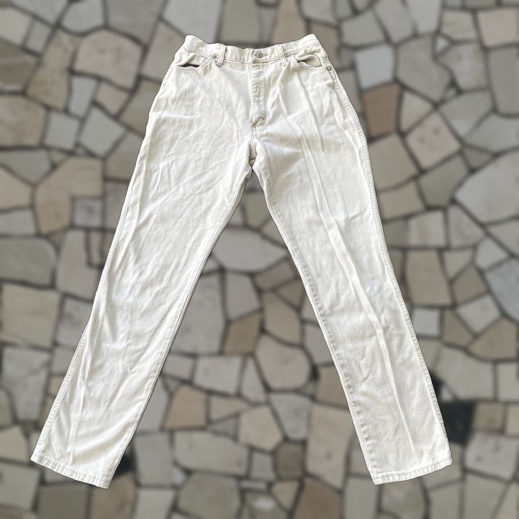 VINTAGE Wrangler Women's Mom Jeans High Waist 90s Made in USA W28