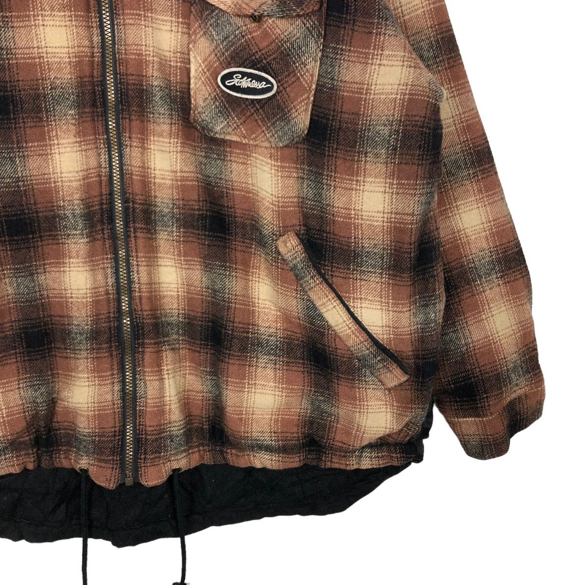Hysteric Glamour 🔥CHECKED TARTAN DESIGN ANORAK JACKET SCOMTHESSA Size US L / EU 52-54 / 3 - 5 Thumbnail