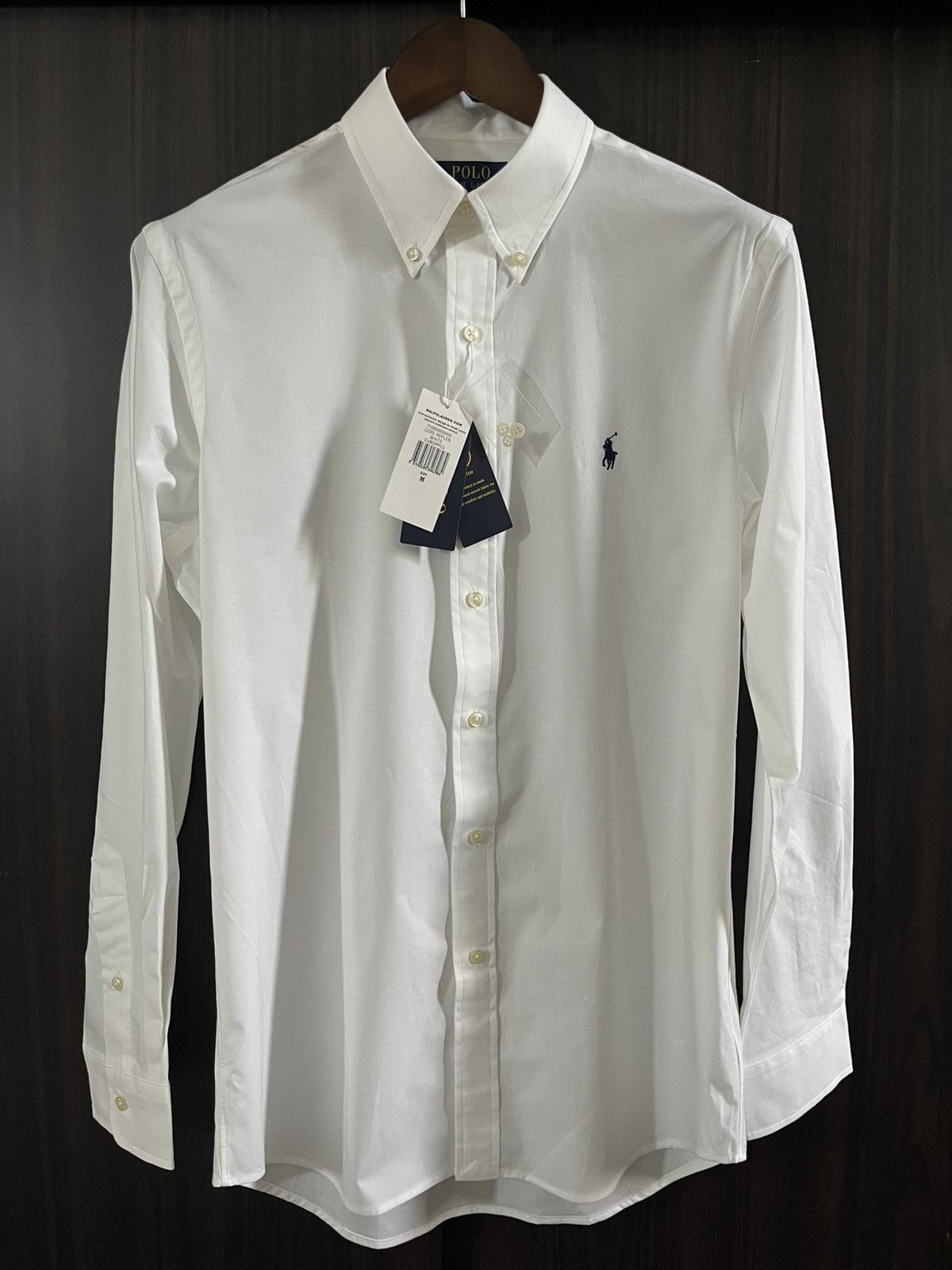 Polo Ralph Lauren Polo Ralph Lauren Custom Fit Stretch Poplin Shirt Size US M / EU 48-50 / 2 - 3 Thumbnail