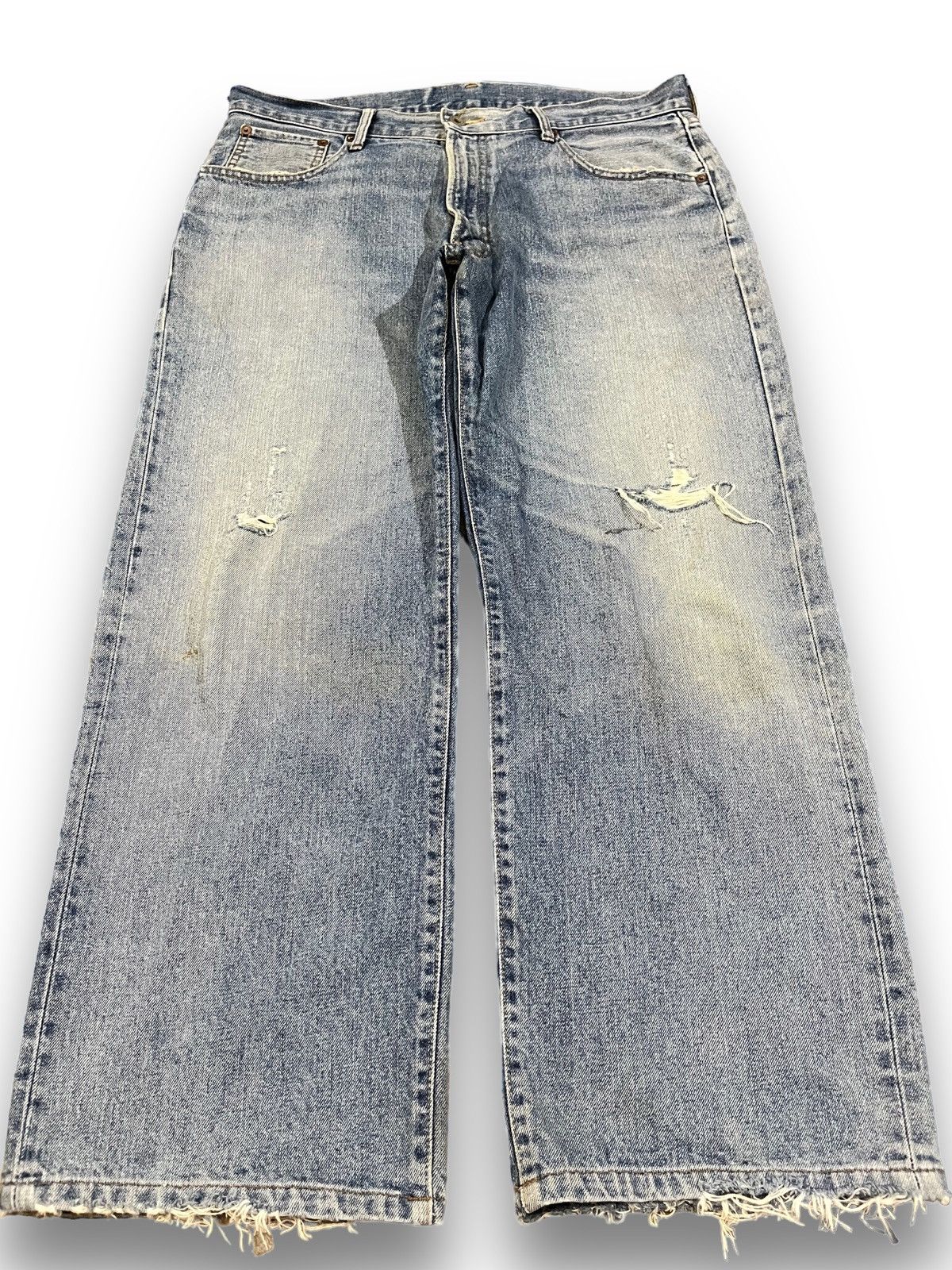 Uniqlo Vintage Warehouse Baggy Denim Size US 36 / EU 52 - 1 Thumbnail