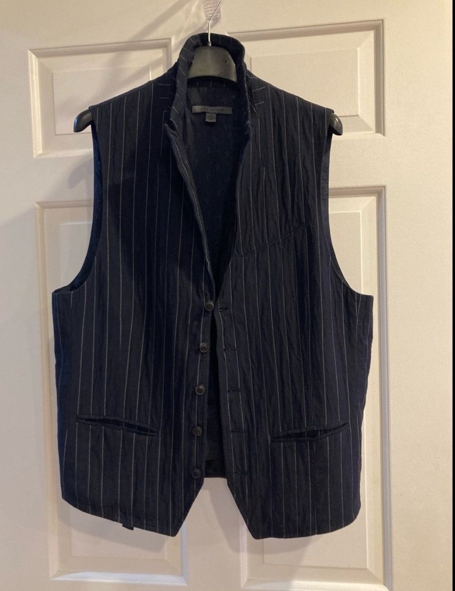 John Varvatos Wire leak lapel vest. 50 Size US M / EU 48-50 / 2 - 3 Thumbnail