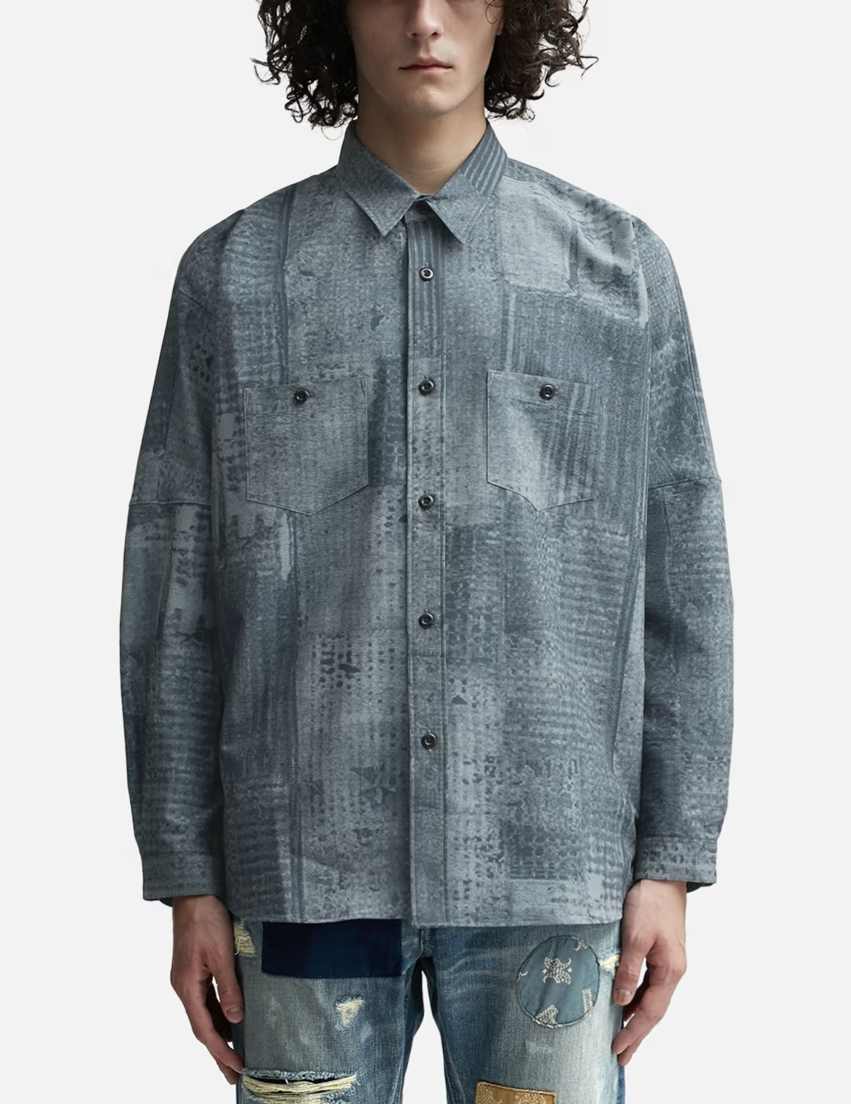 FDMTL FDMTL Digital Boro shirt Size US M / EU 48-50 / 2 - 6 Thumbnail