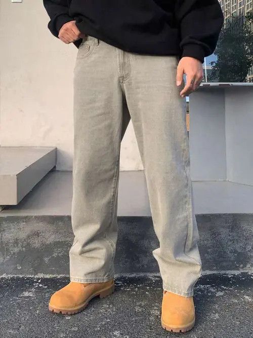 Jean 90s Denim Jeans Straight Leg Size US 32 / EU 48 - 3 Thumbnail