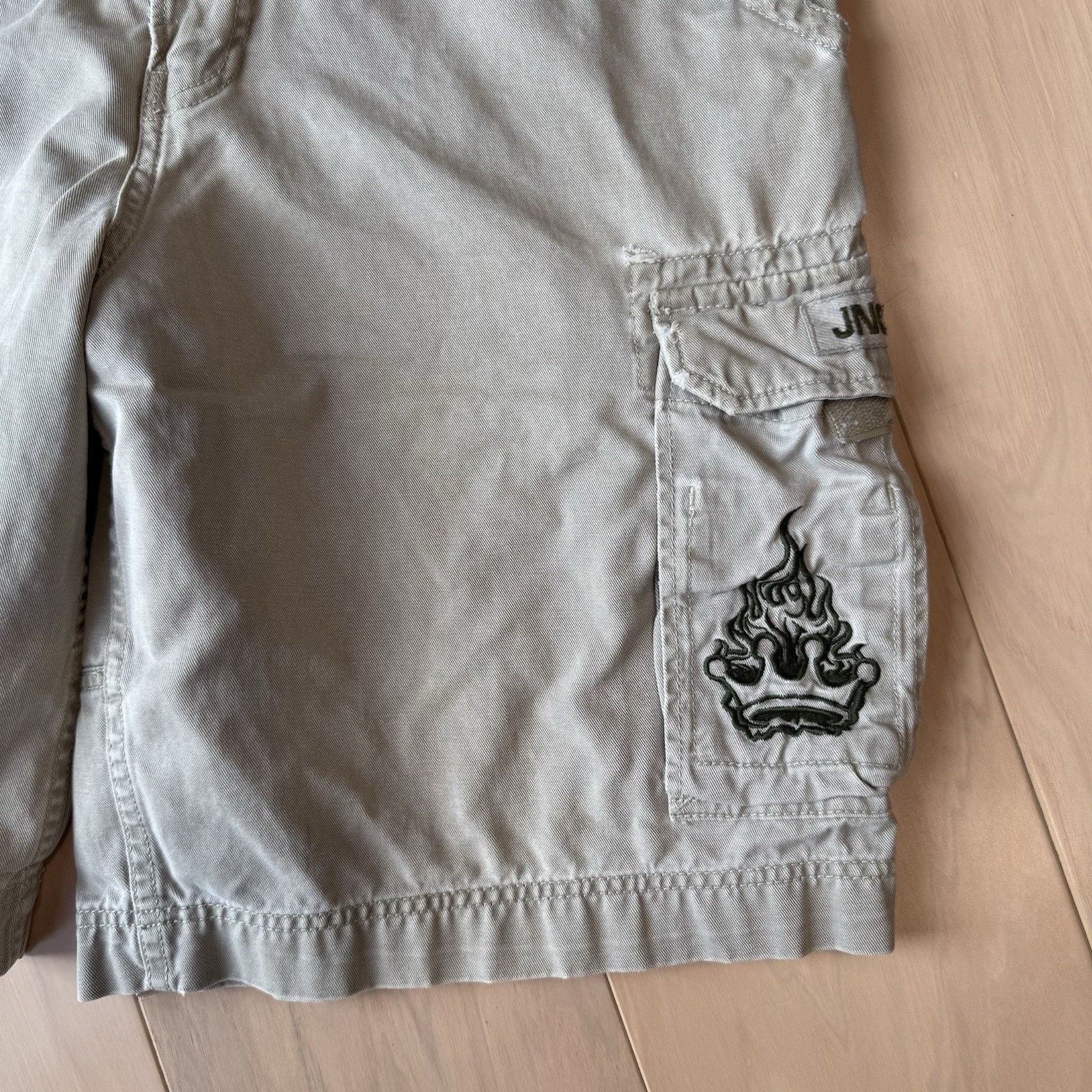 JNCO Vintage JNCO Cargo Shorts Light Khaki Y2K Baggy Streetwear Size US 30 / EU 46 - 3 Thumbnail