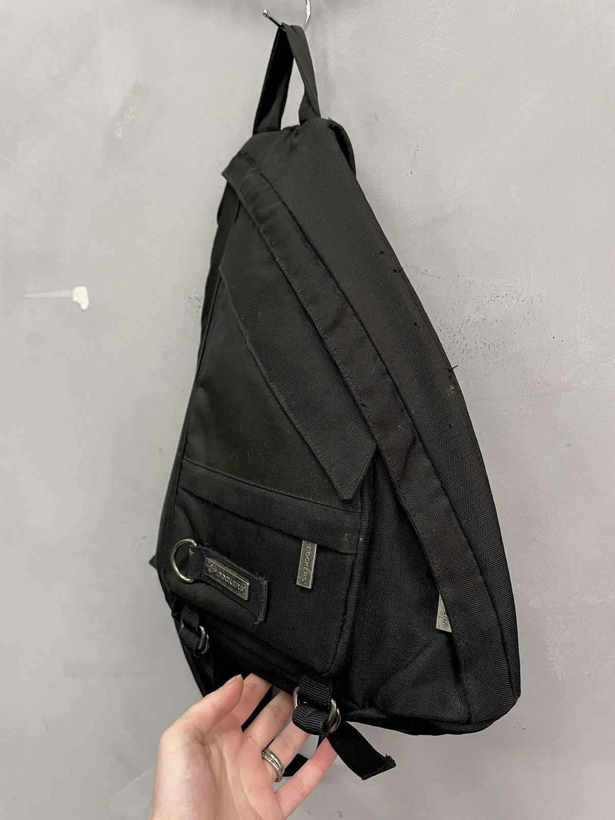 Dockers Vintage Dockers Black Shoulder Bag oakley Style y2k hype Size ONE SIZE - 5 Thumbnail