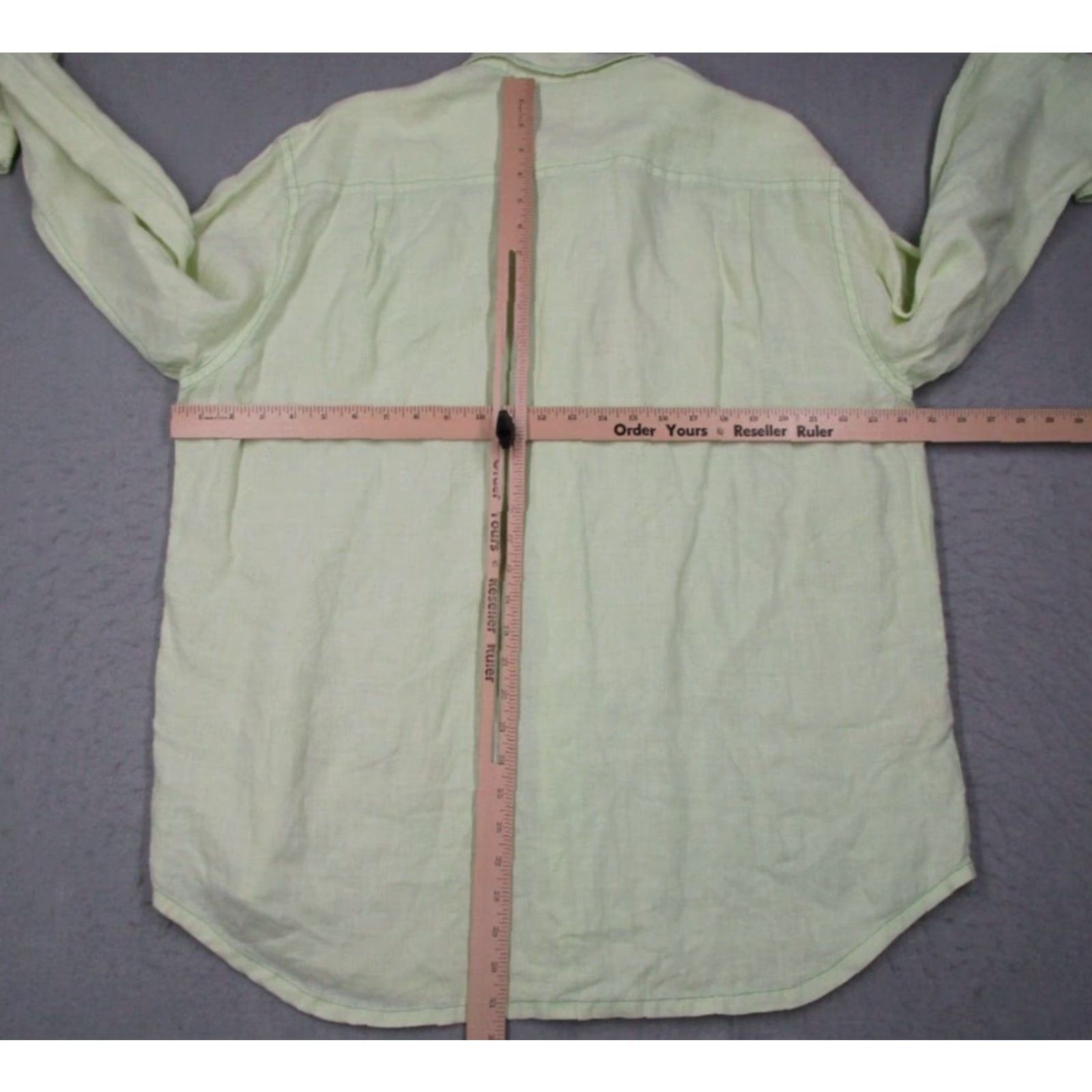 Tommy Bahama Tommy Bahama Mens Linen Shirt Green XL Long Sleeve Beachy Button Up Size US XL / EU 56 / 4 - 6 Thumbnail