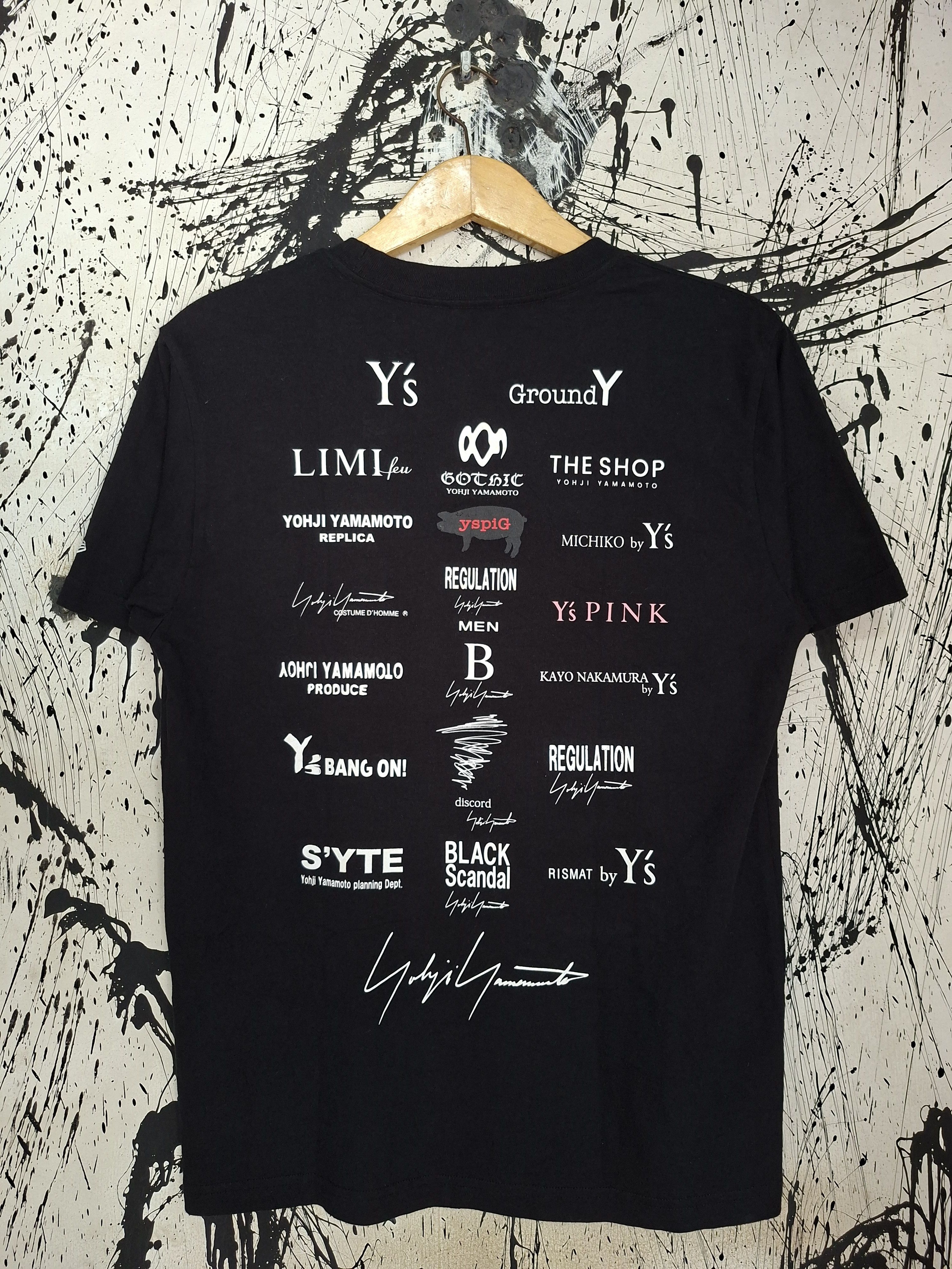 New Era × Yohji Yamamoto YOHJI YAMAMOTO X NEW ERA SS 2020 ANNIVERSARY 100TH T-SHIRT Size US M / EU 48-50 / 2 - 1 Thumbnail