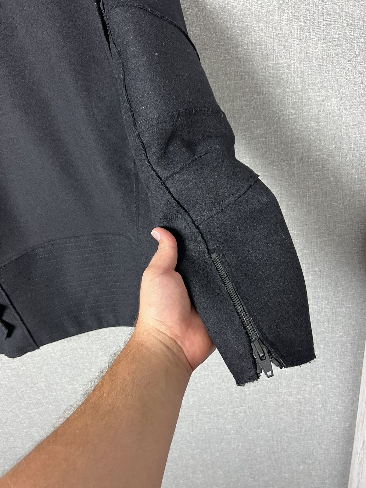 Alexander Wang × H&M Alexander Wang x H&M Runway Biker Wool Jacket Coat Size S / US 4 / IT 40 - 17 Thumbnail