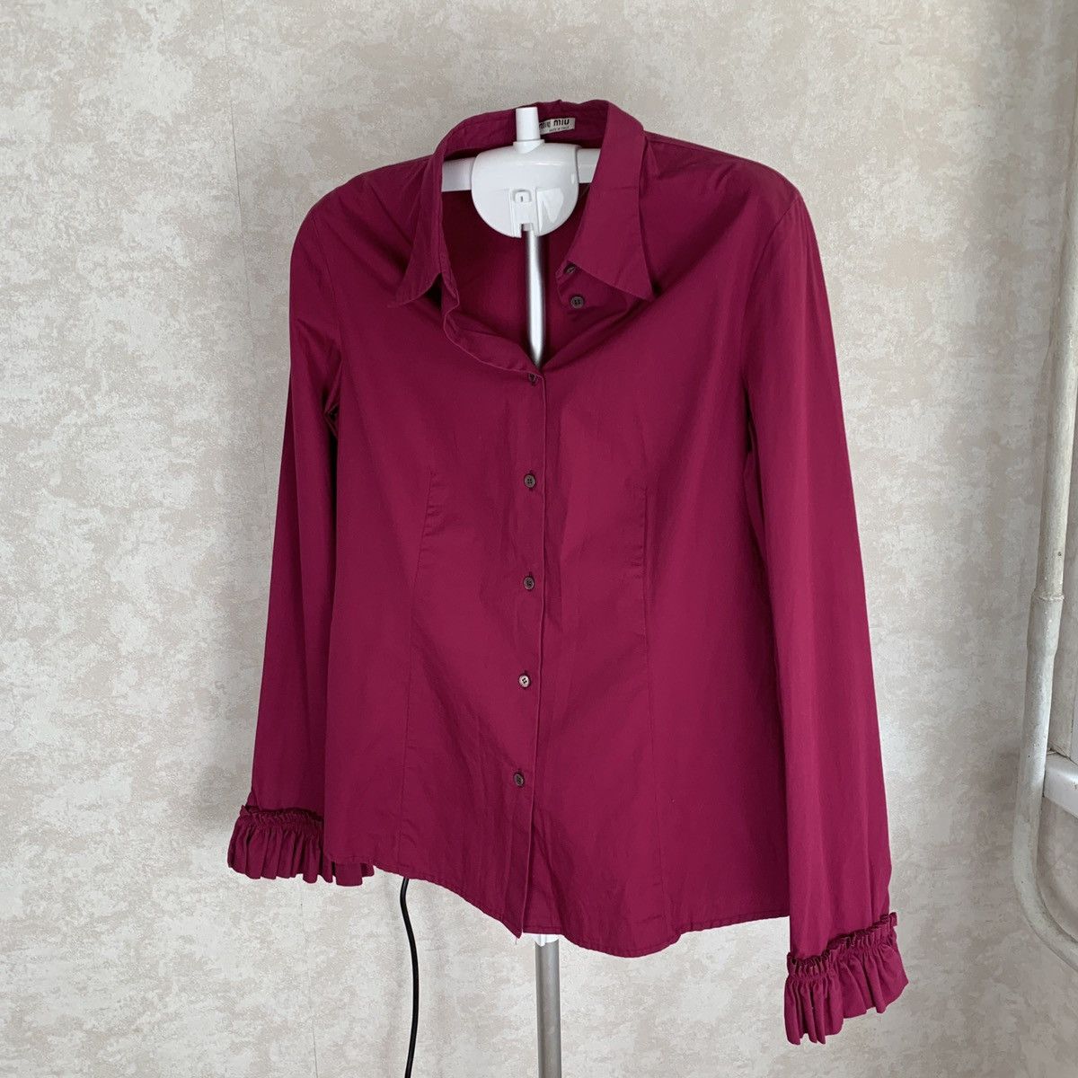 Miu Miu × Prada Miu Miu Shirt Button Up Size M / US 6-8 / IT 42-44 - 4 Thumbnail