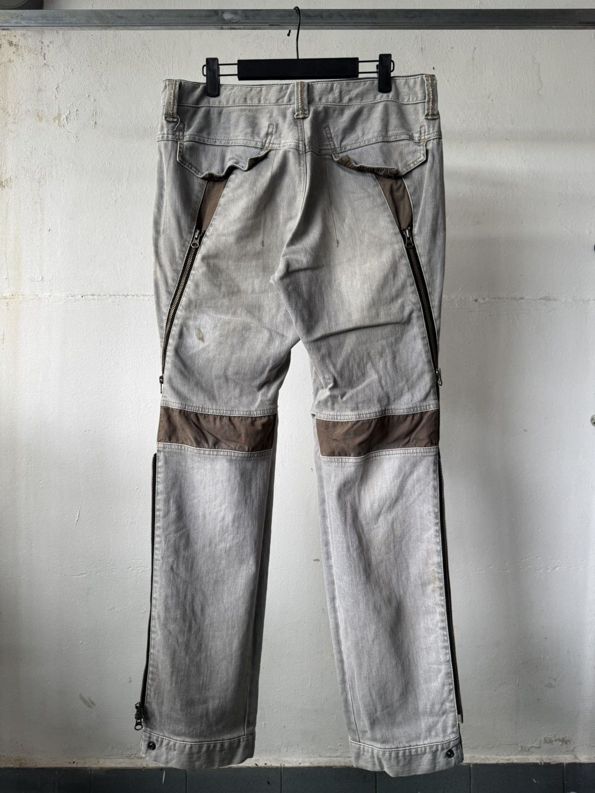 If Six Was Nine ppfm zipper bondage punk vkei lgb style pants Size US 34 / EU 50 - 13 Thumbnail