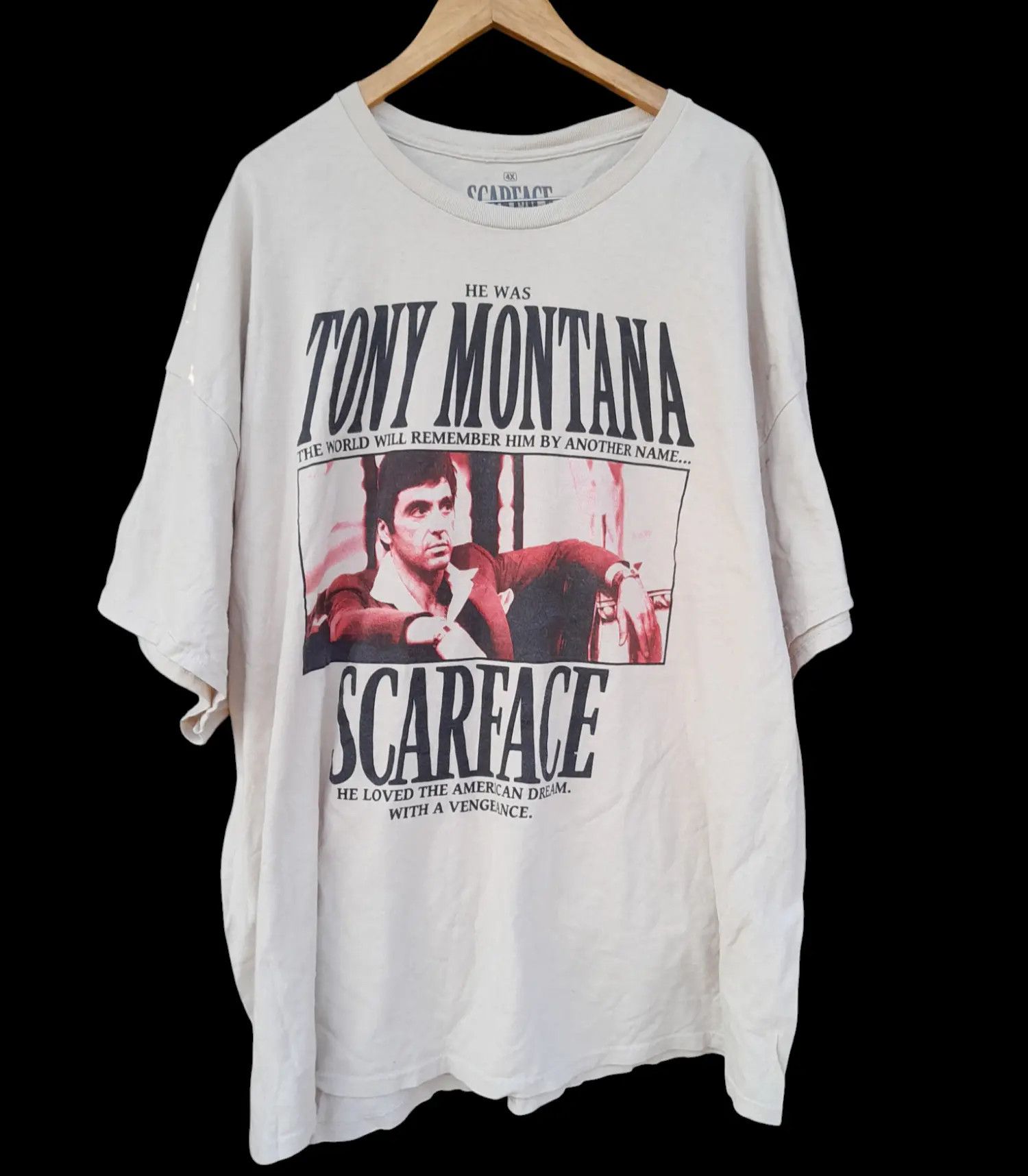 SCARFACE FULL PRINT OVERSIZED 4XL
