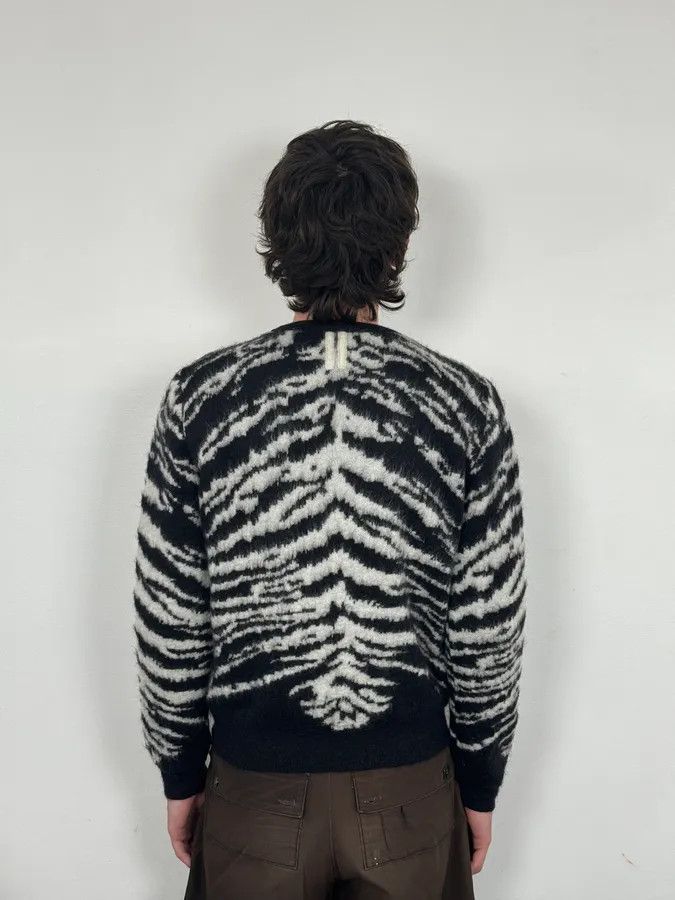 Saint Laurent Paris AW2014 Saint Laurent Zebra Wool Sweater by Hedi Slimane Size US S / EU 44-46 / 1 - 3 Thumbnail