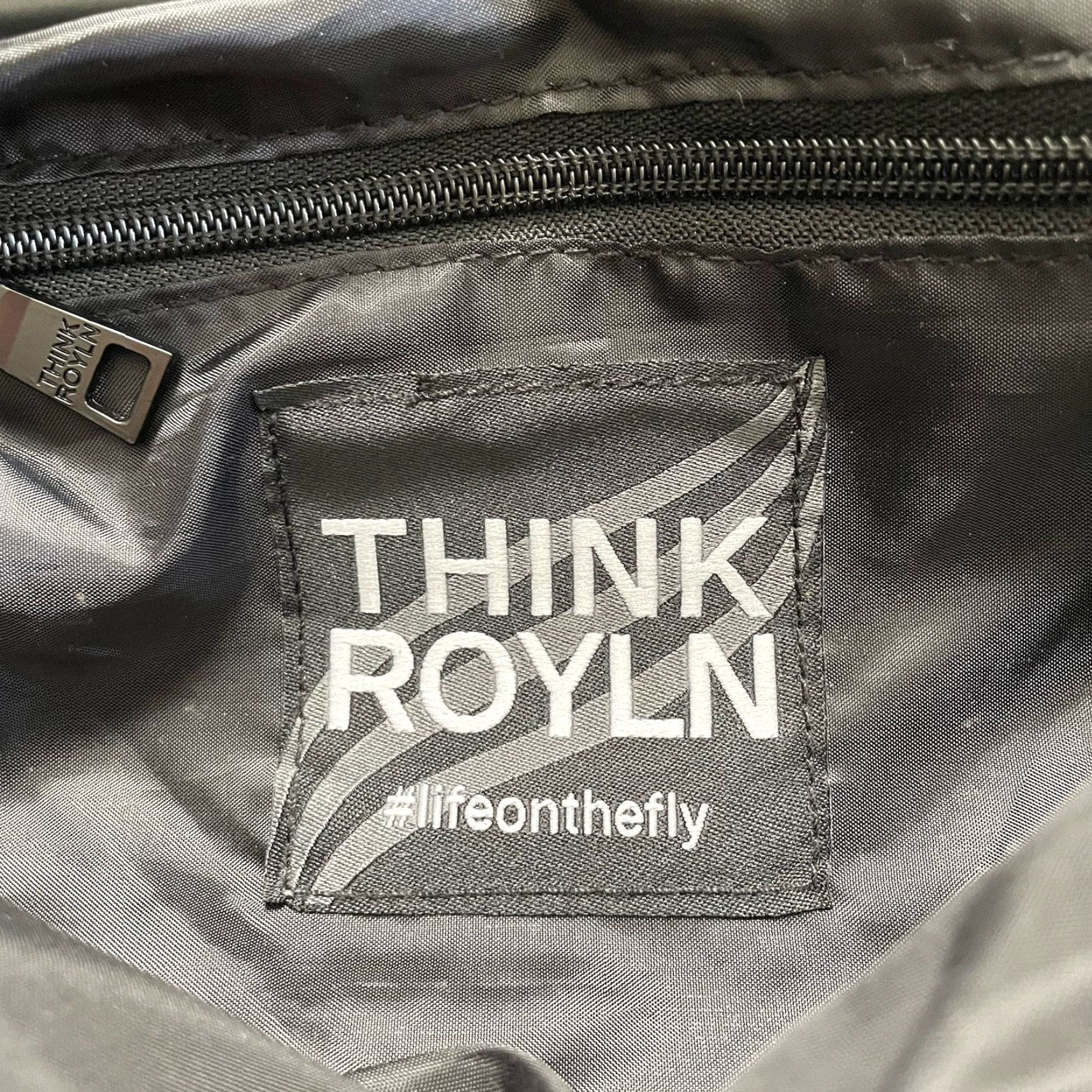 Vintage THINK ROYLN Womens Lady Dalton Bag Black Satchel/Top Handle Bag Medium Size ONE SIZE - 4 Thumbnail