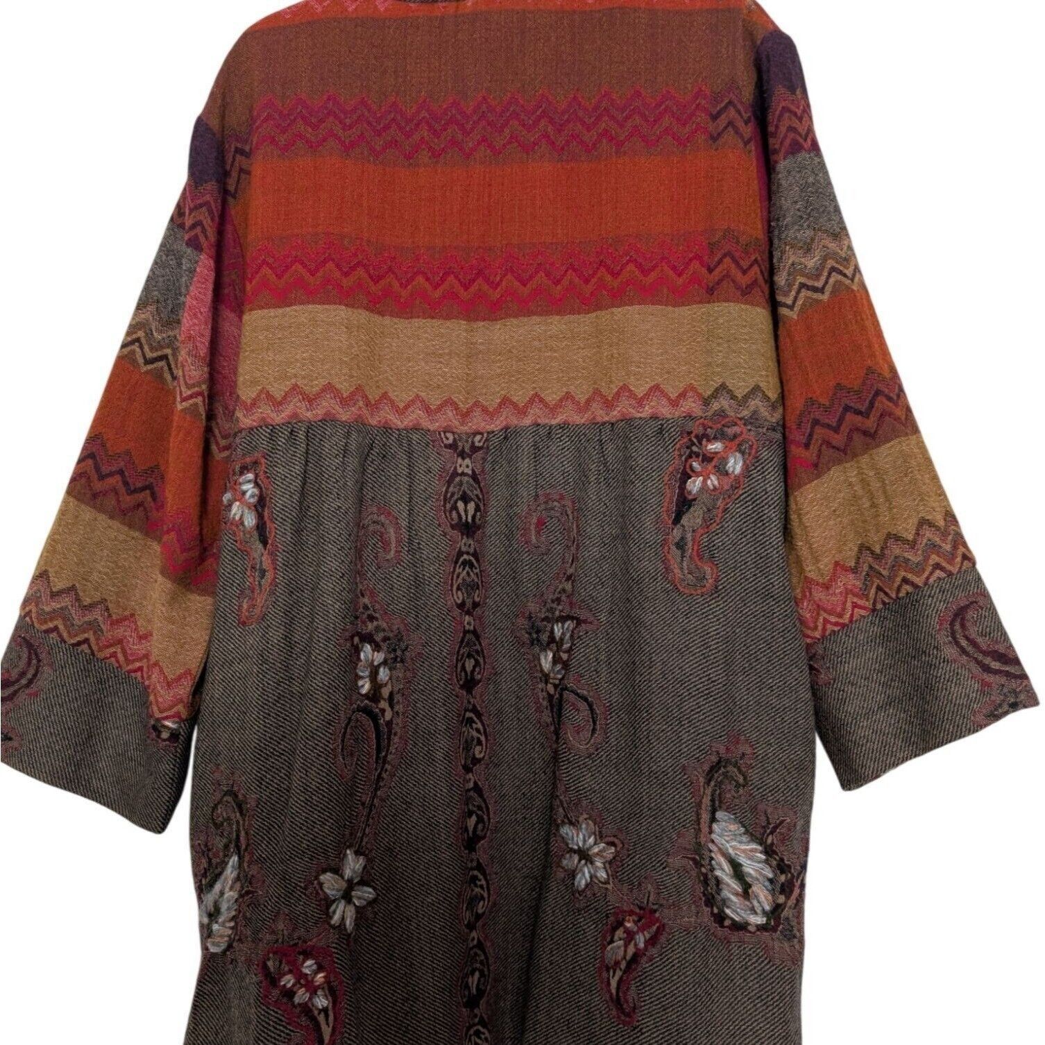 Designer Soft Surroundings Floral Izmir Tapestry Jacket Womens Size L Size L / US 10 / IT 46 - 10 Thumbnail