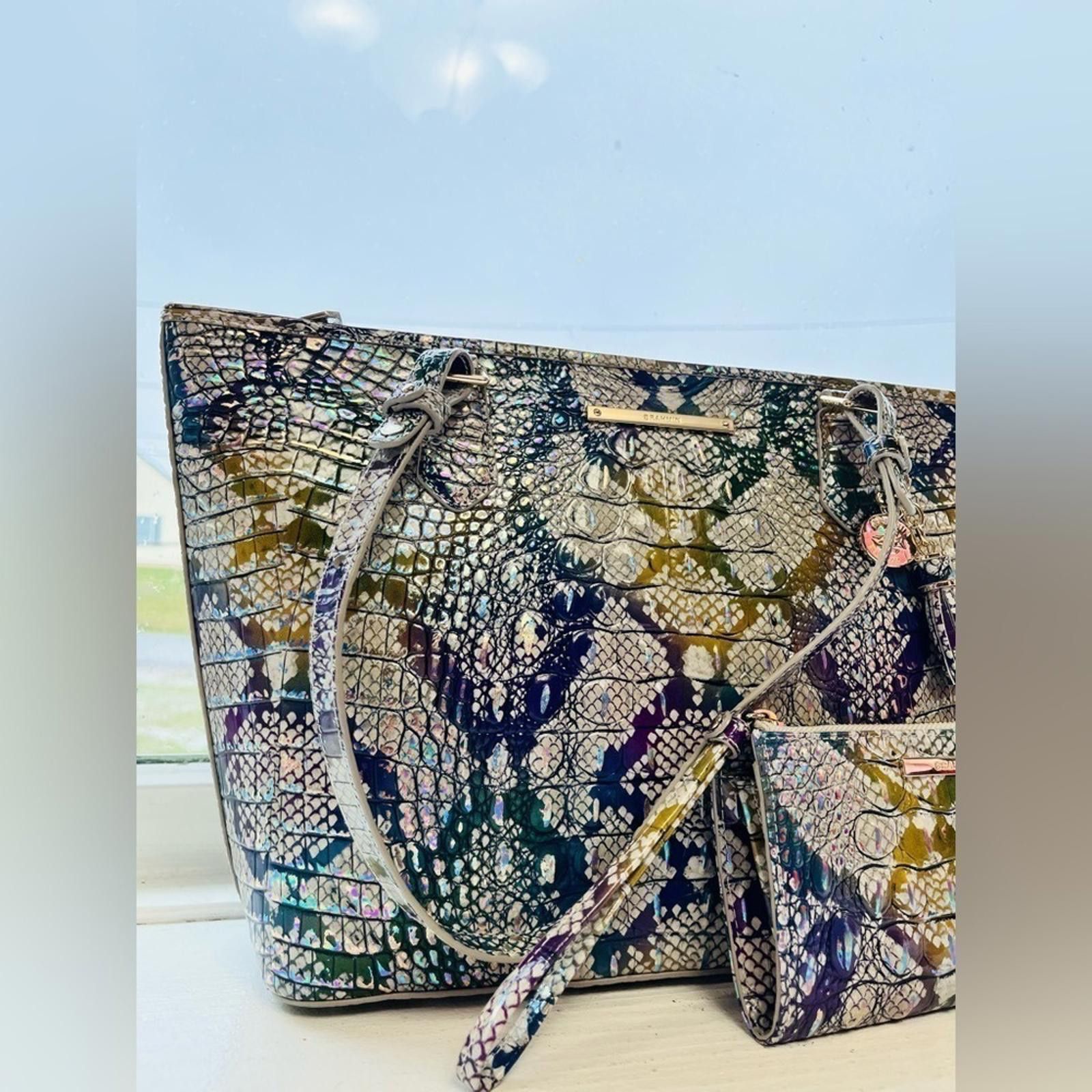 BRAHMIN Brahmin Asher Spellbound Melbourne With Marching Wallet Size ONE SIZE - 6 Thumbnail