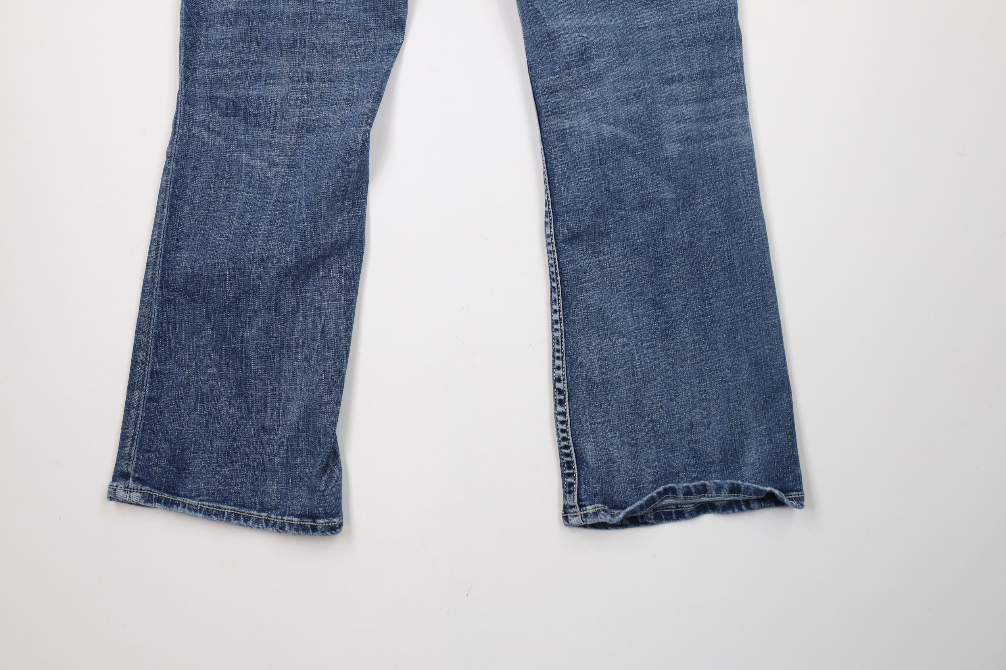 Vintage Buckle BKE Faded Payton Mid Rise Bootcut Denim Jeans Blue Size 32" / US 10 / IT 46 - 13 Thumbnail