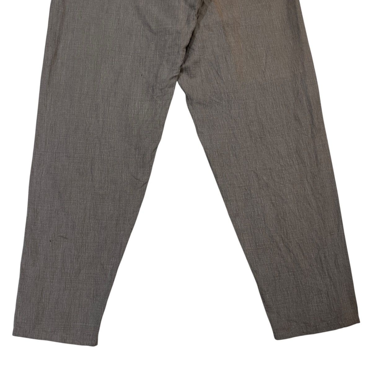 Yohji Yamamoto 💥 Y's For Men Yohji Yamamoto men Linen Cotton Trouser Pant Size US 34 / EU 50 - 13 Thumbnail