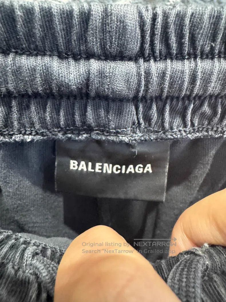 Balenciaga Balenciaga size XS Solid Color Hole Elastic Waist Tapered Size US 27 - 4 Thumbnail