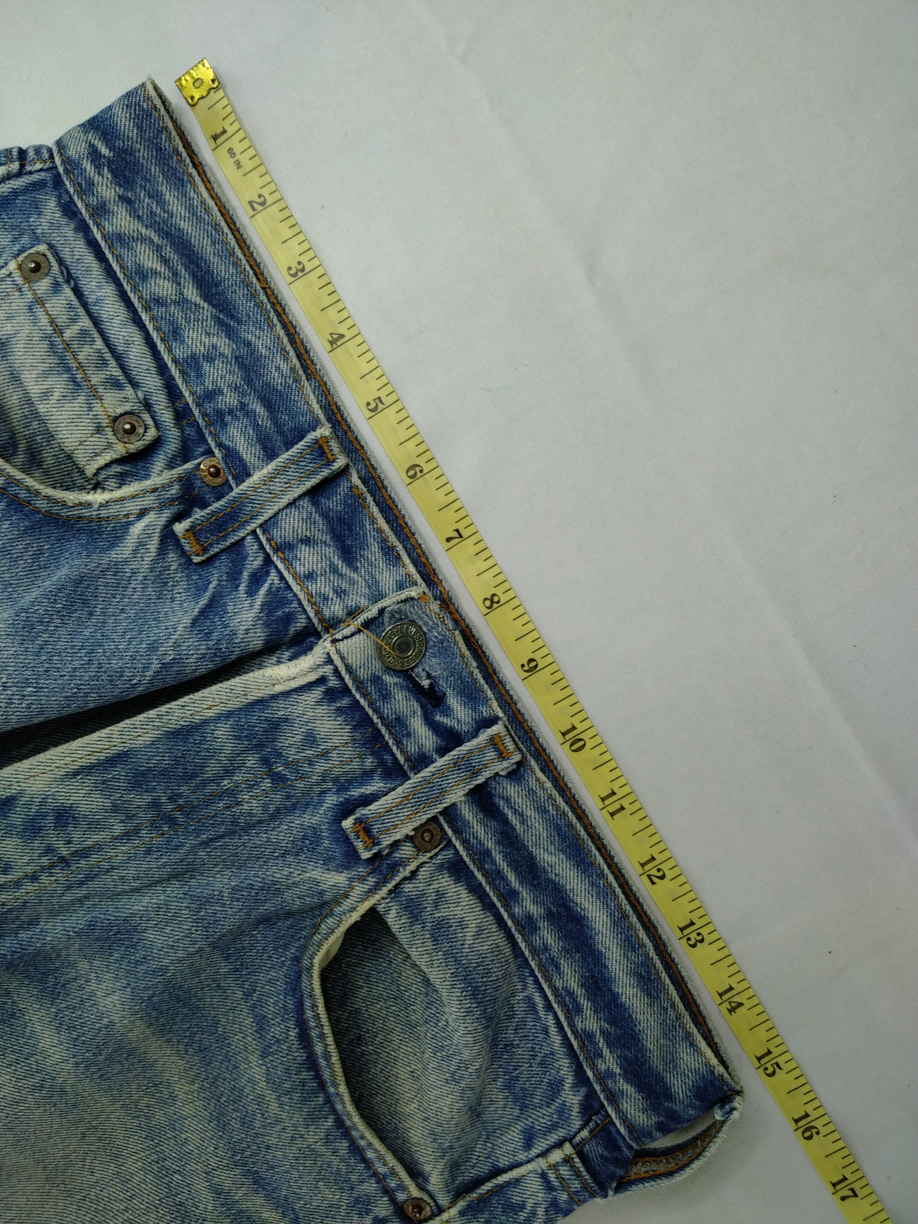 Levi's 80s Blue Vintage Levi's 501 USA Jeans 30x29 Denim -JN086 Size US 30 / EU 46 - 5 Thumbnail