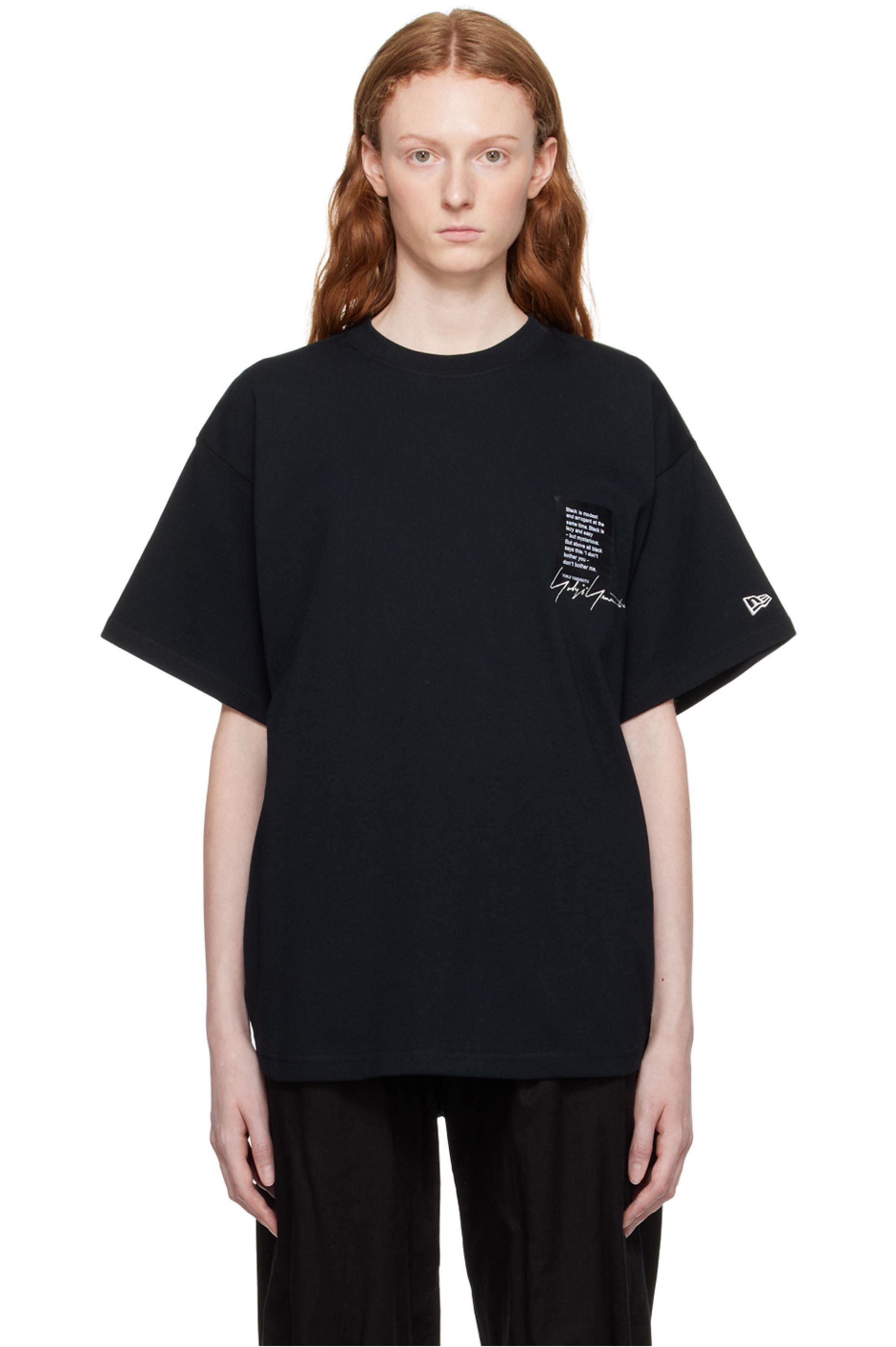 Yohji Yamamoto Yohji Yamamoto x NEW ERA OVERSIZED PERFORMANCE TEE | Grailed