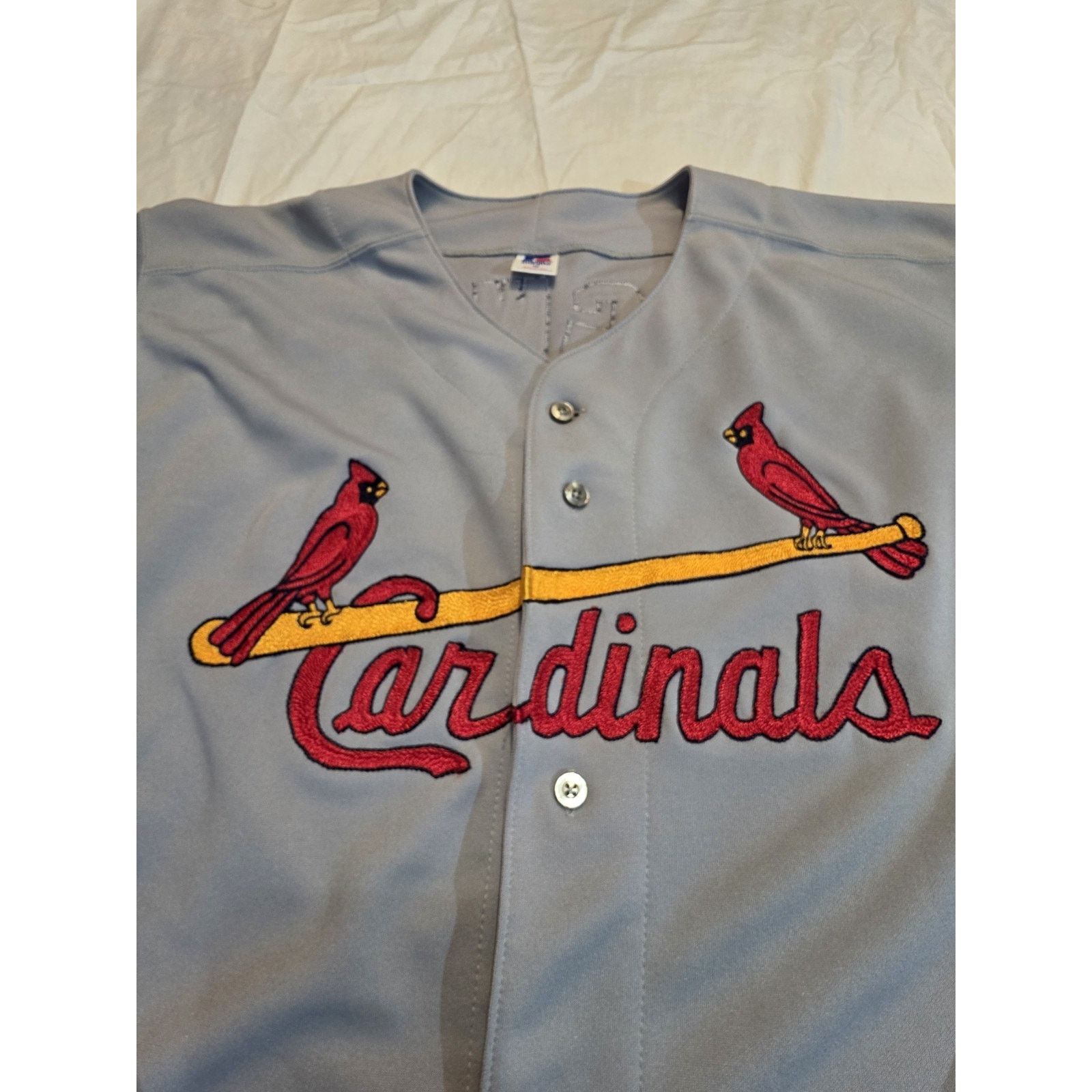 Russell Athletic Vintage St. Louis Cardinals Mark McGwire Russell Baseball Size US XL / EU 56 / 4 - 3 Thumbnail