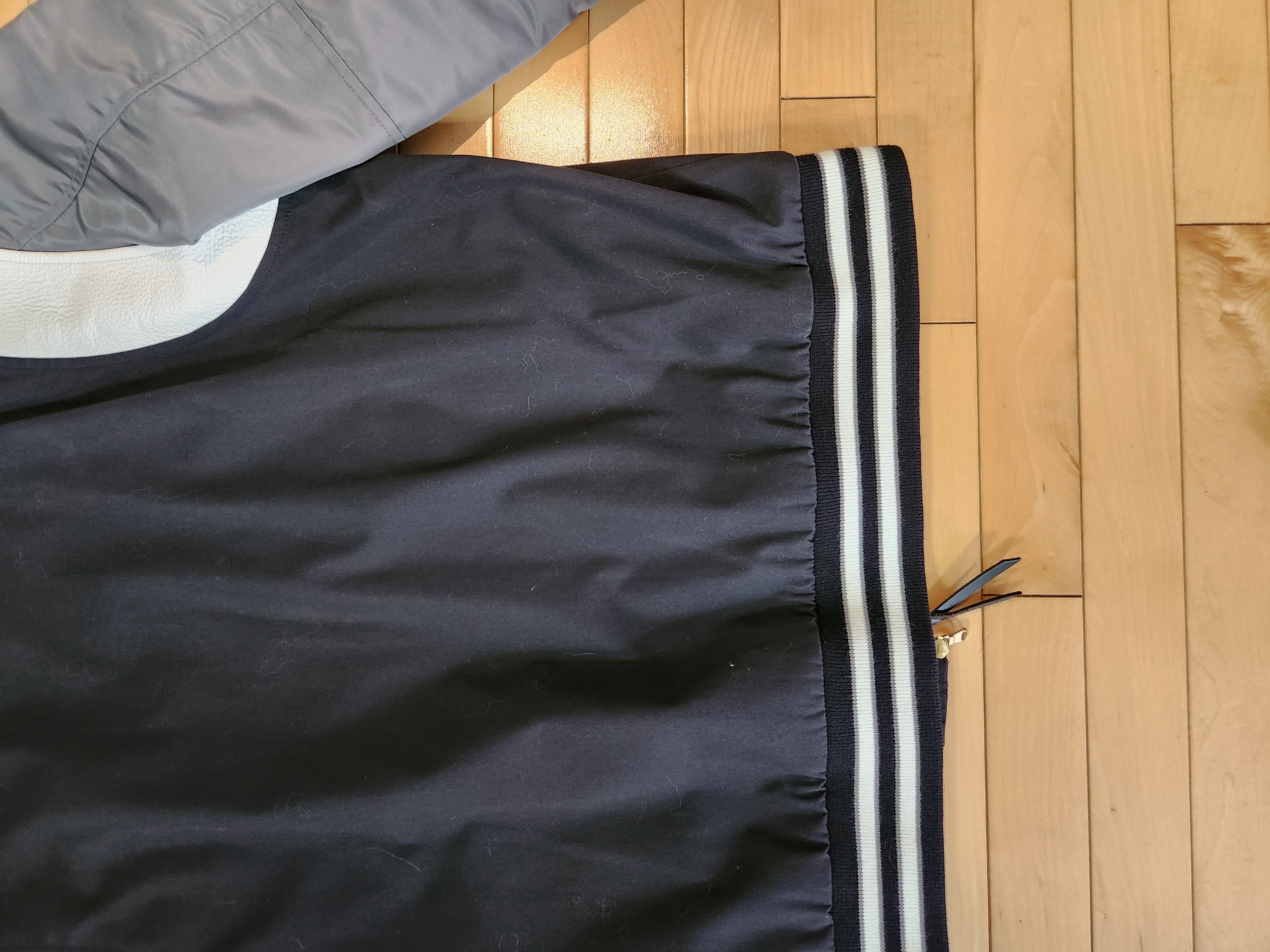 Nanamica Nanamica JAPAN 65/35 Varsity Jacket Black Grey White Leather Size US L / EU 52-54 / 3 - 13 Thumbnail