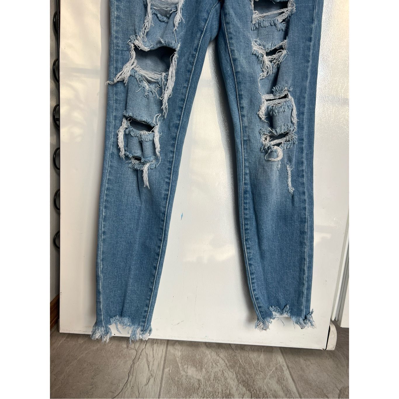 Other Kancan Distressed Skinny Jeans Woman’s Size 29 Size 29" - 2 Thumbnail