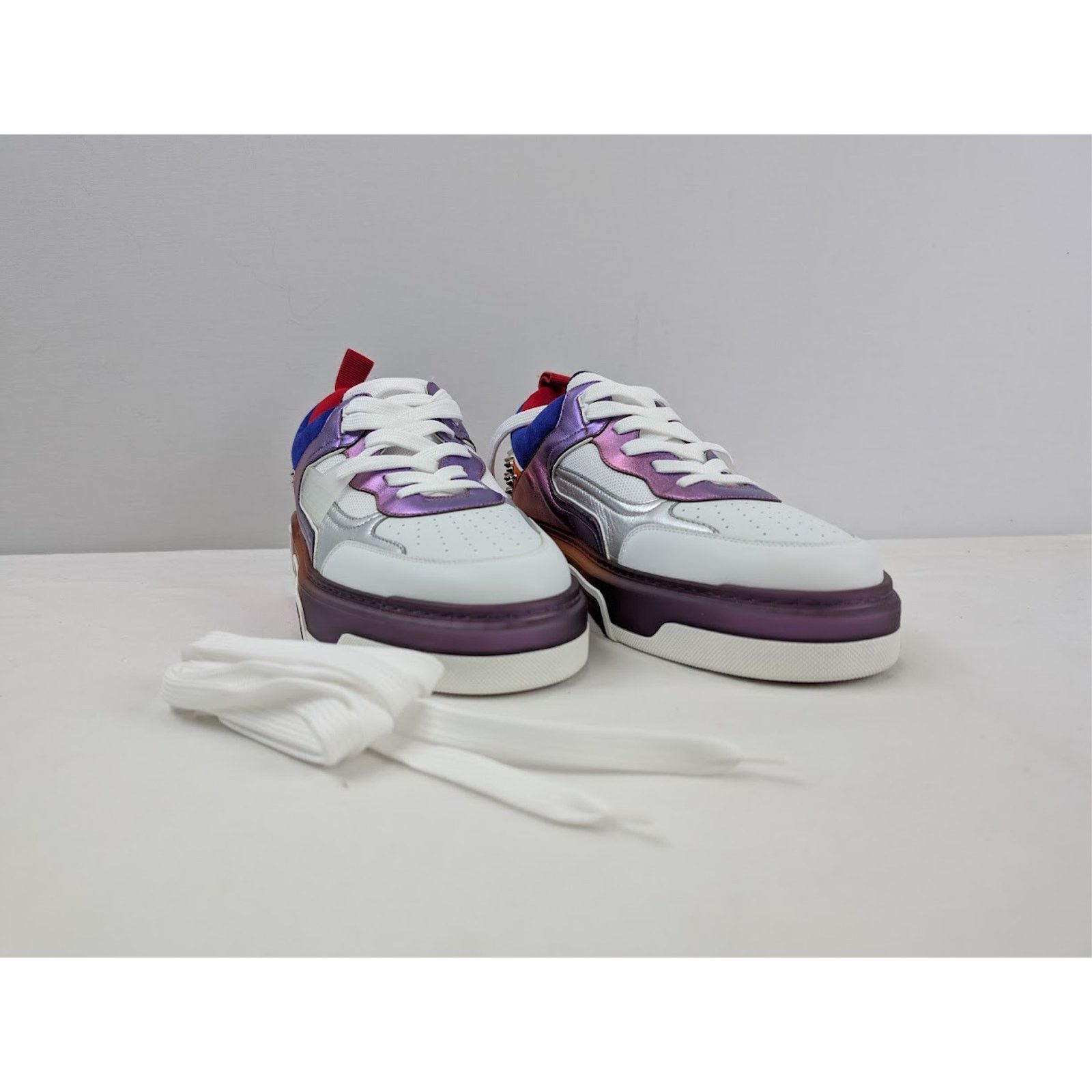 Christian Louboutin o1rshd1 Astro Loubi Flat Sneakers in Multicolor Size US 11 / EU 44 - 5 Thumbnail
