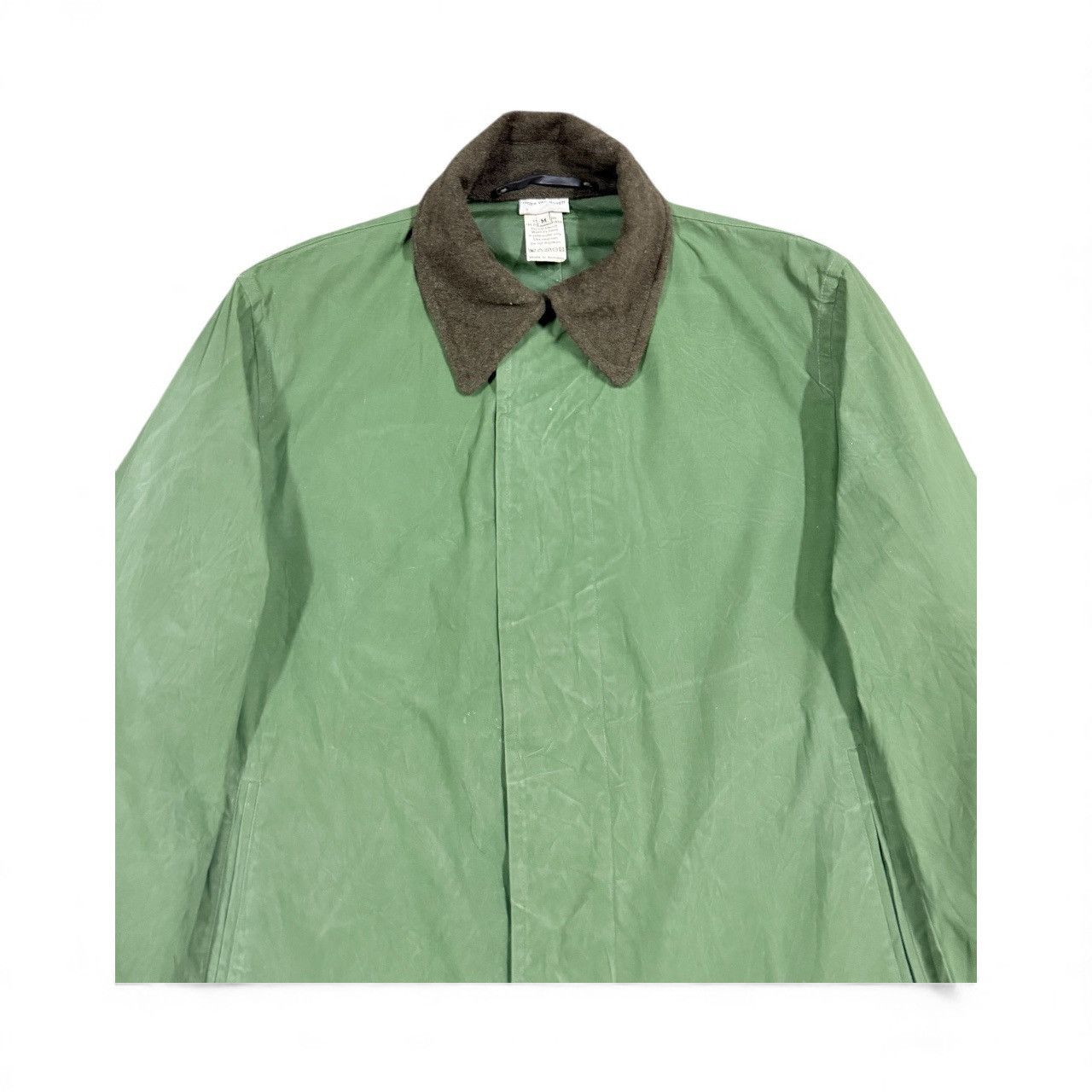 Dries Van Noten Dries Van Noten PU Waterproof Olive Green Field Jacket Size US M / EU 48-50 / 2 - 6 Thumbnail