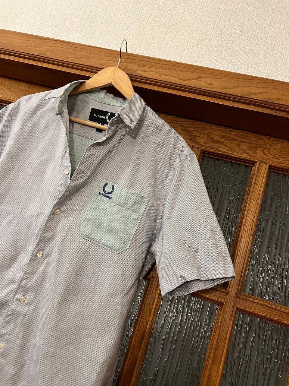 Fred Perry × Raf Simons Short sleeve buttoned shirt Size US XS / EU 42 / 0 - 7 Thumbnail