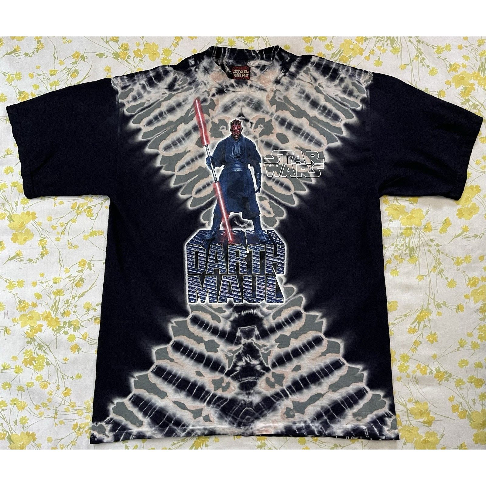 Star Wars VTG Darth Maul Tee Mens Large Star Wars Ep. 1 Phantom Menace Size US L / EU 52-54 / 3 - 1 Thumbnail