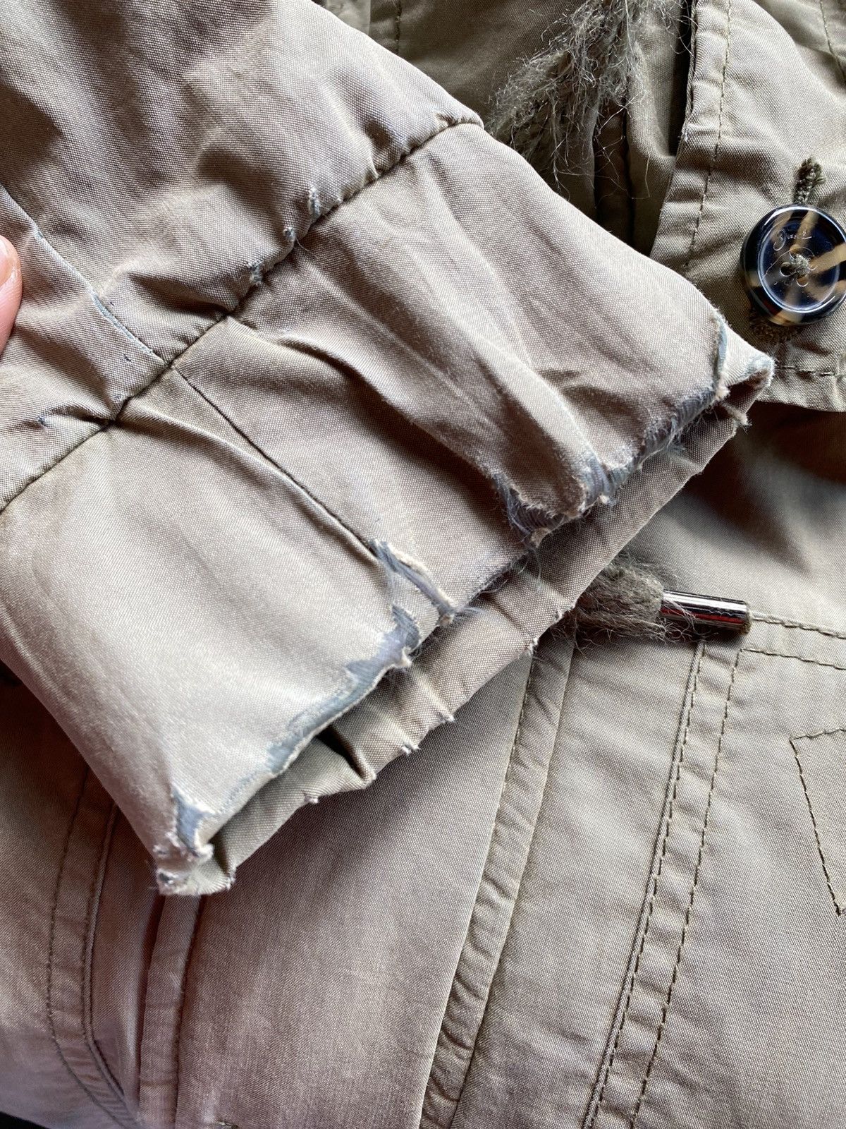 Diesel Diesel Khaki Parka Coat Size US S / EU 44-46 / 1 - 21 Thumbnail