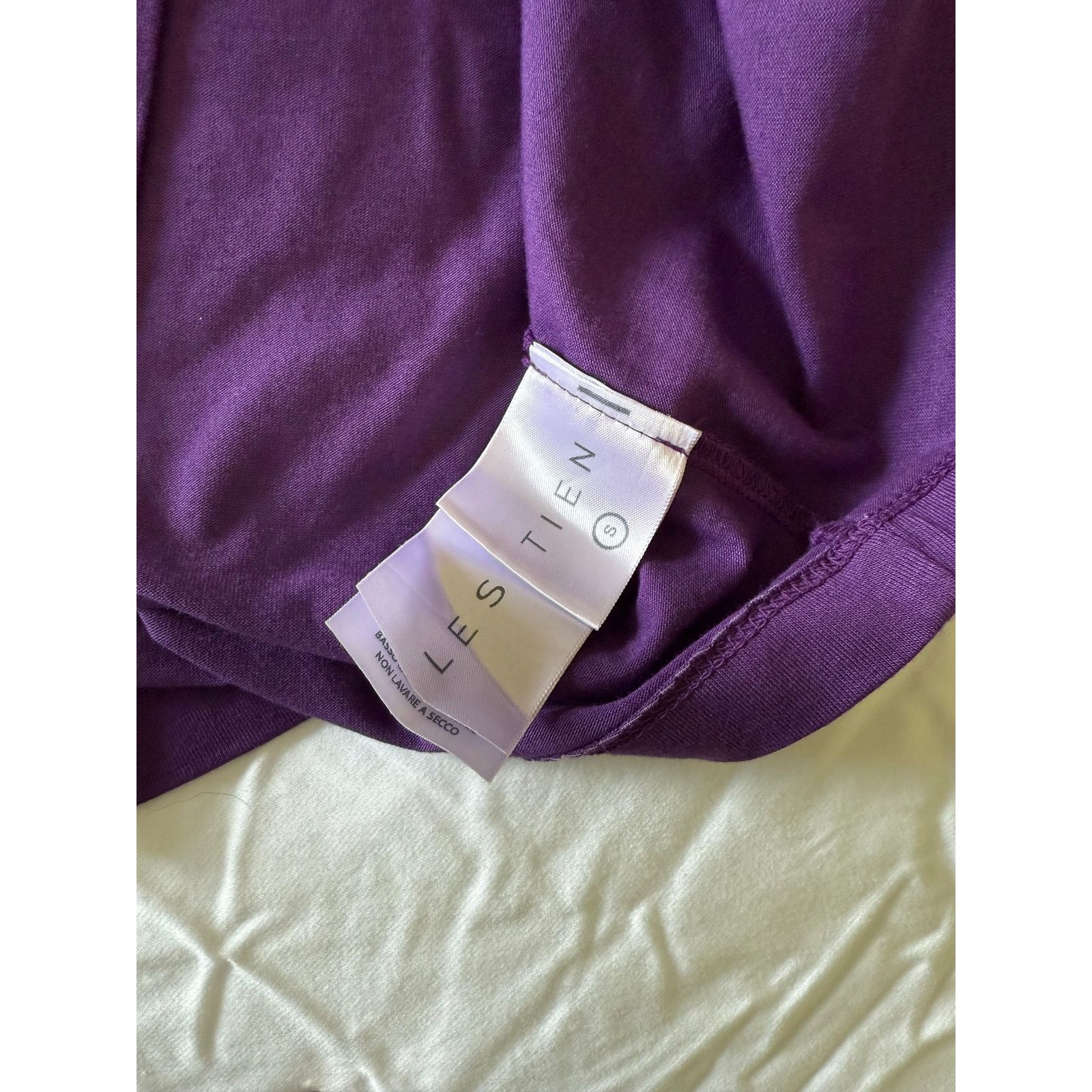 Les Tien $110 New Les Tien Supima Modal Fiona Tee - Purple - small Size S / US 4 / IT 40 - 5 Thumbnail