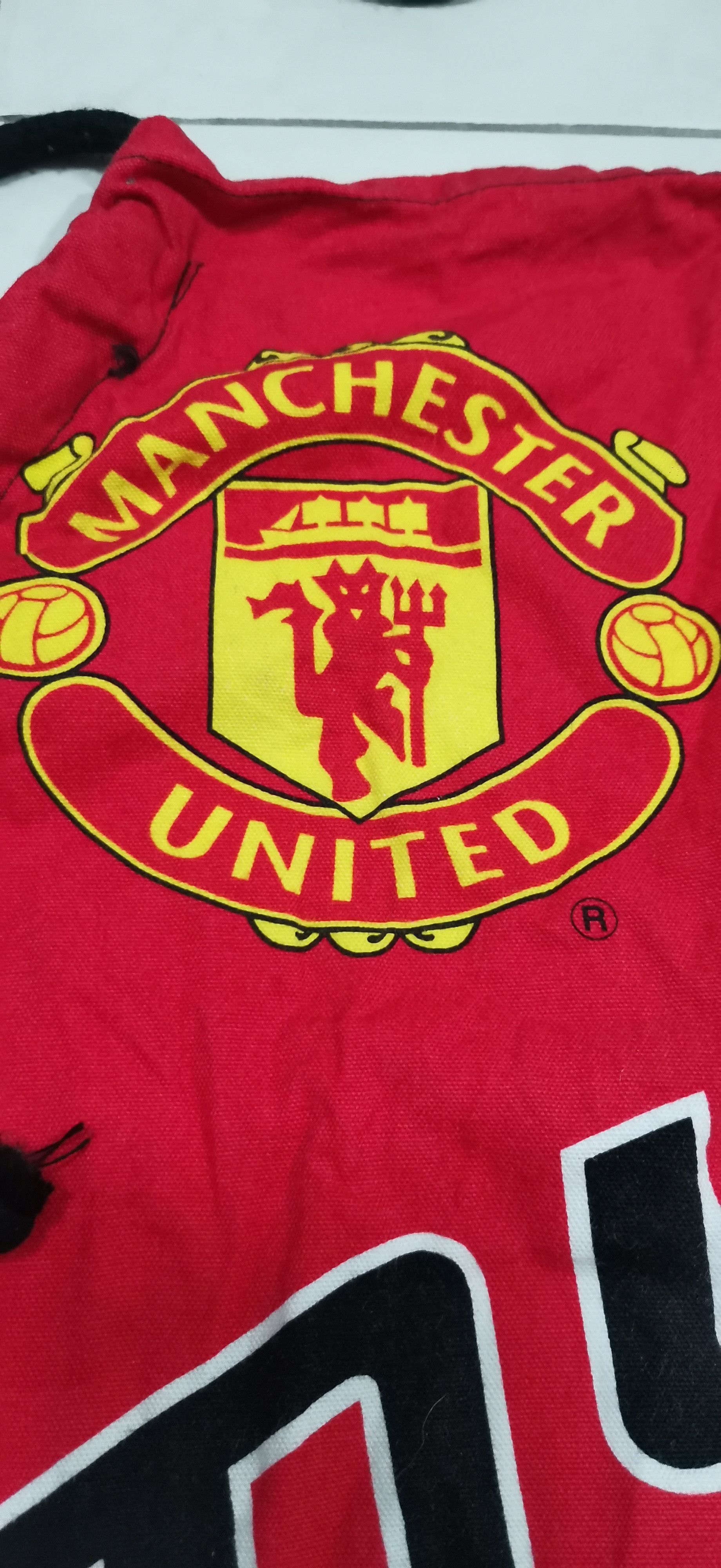 Vintage Vintage Manchester United Apron 1997 – Rare 90s Collectible Size ONE SIZE - 3 Thumbnail