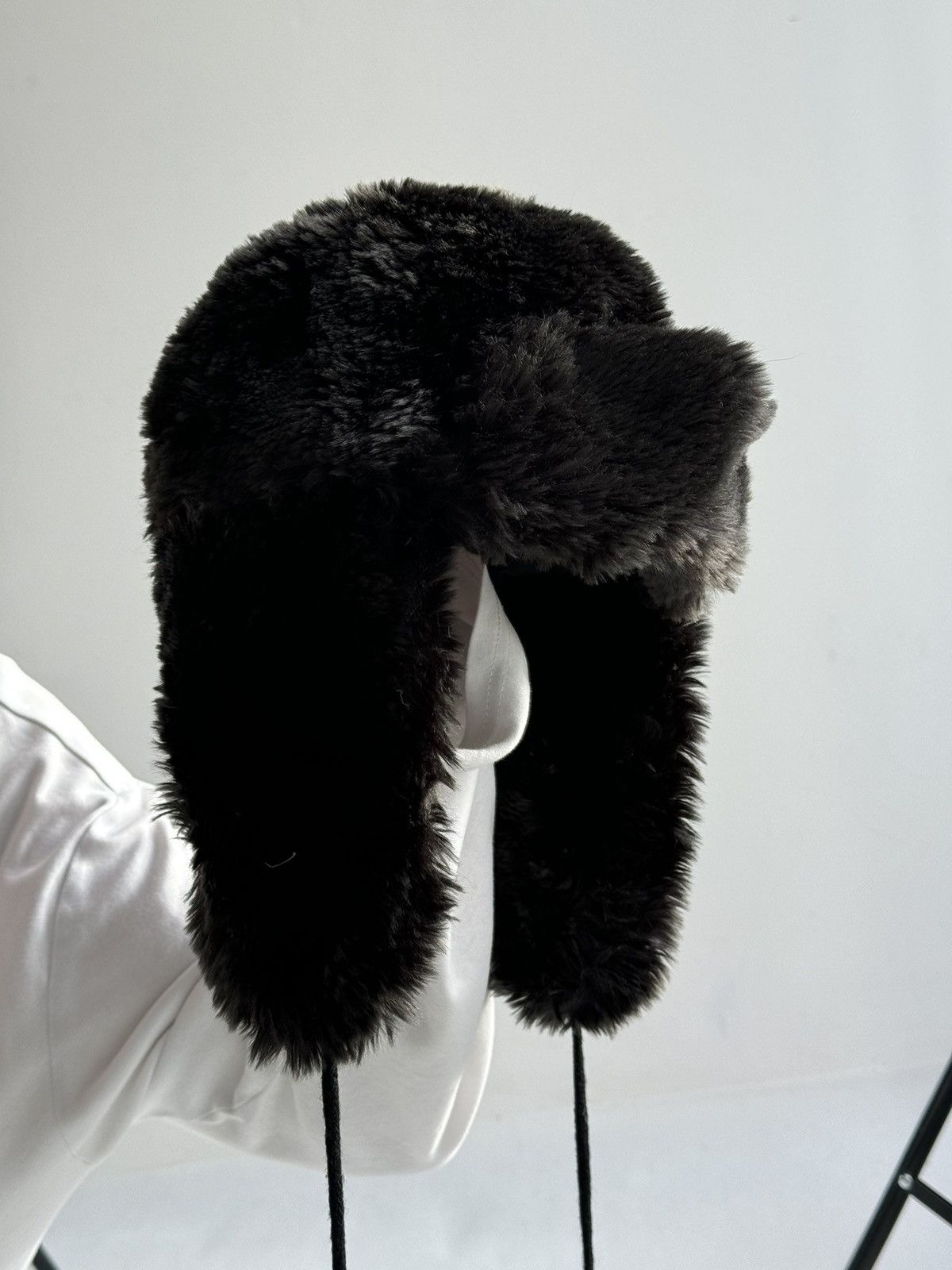 Hysteric Glamour × Japanese Brand Vintage fuzzy mohair japanese ushanka hat avant garde Size ONE SIZE - 5 Thumbnail
