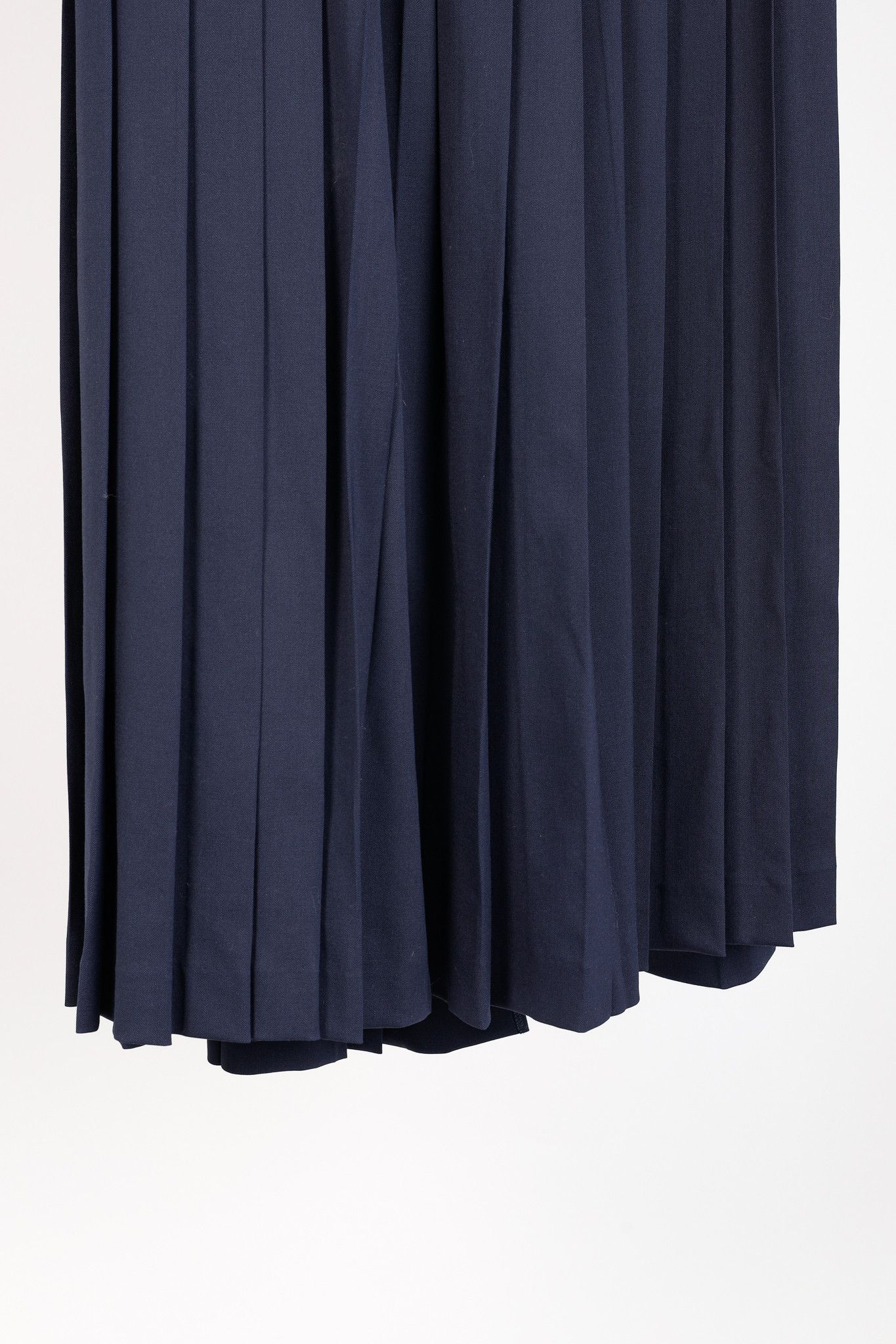 Dsquared2 DSquared2 AW/16 Navy Wool-Blend Pleated-Skirt Pants Size 32" / US 10 / IT 46 - 7 Thumbnail