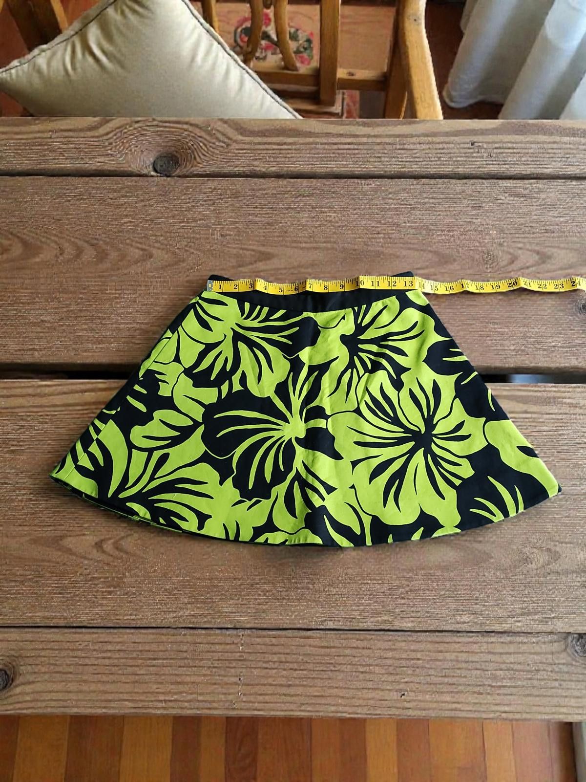 Michael Kors Michael Kors Neon Floral Tropicana Skirt Size 4 Size 27" / US 4 / IT 40 - 4 Thumbnail