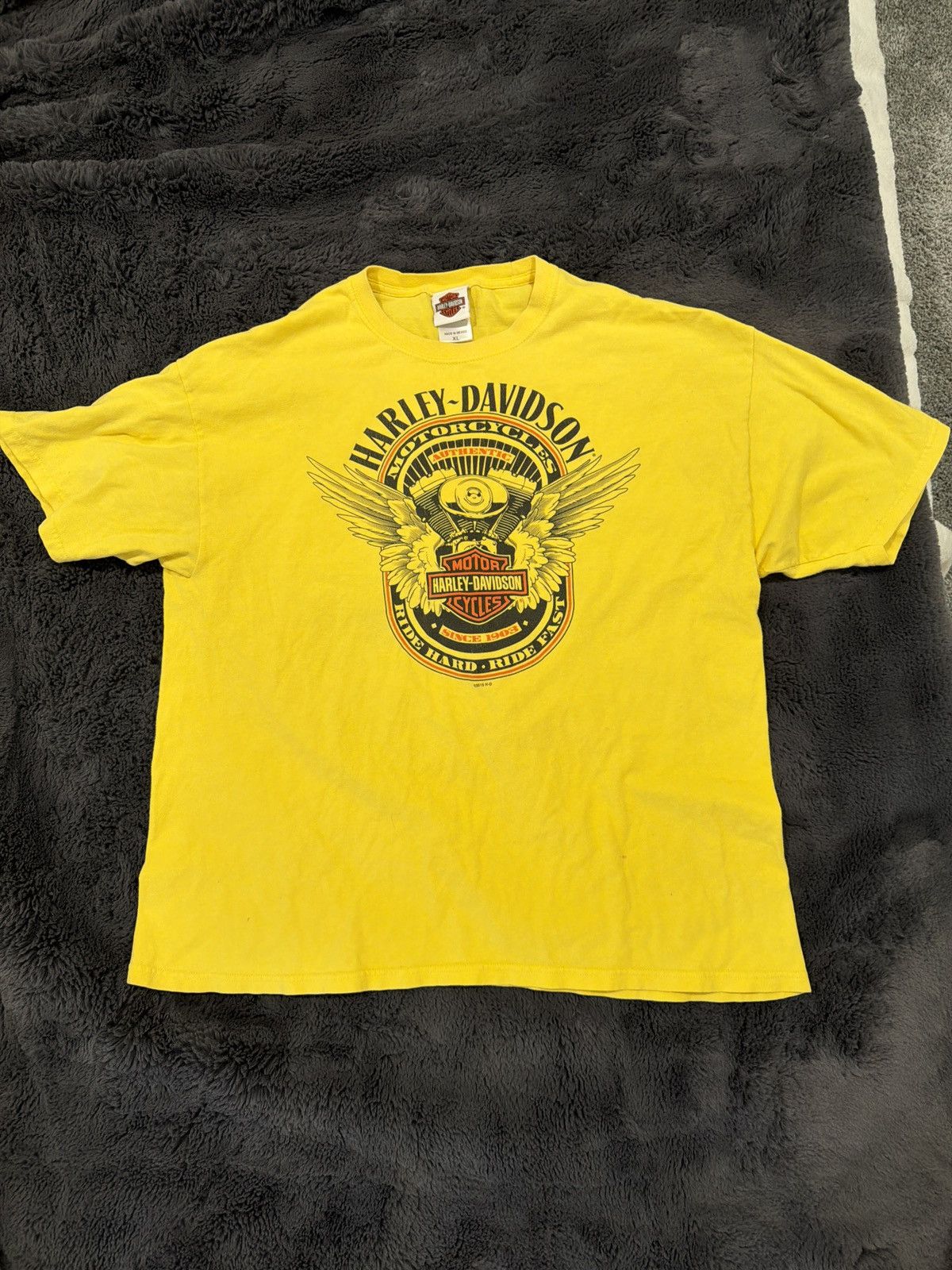 Harley Davidson Harley Davidson Vintage Tee Size US XL / EU 56 / 4 - 1 Thumbnail