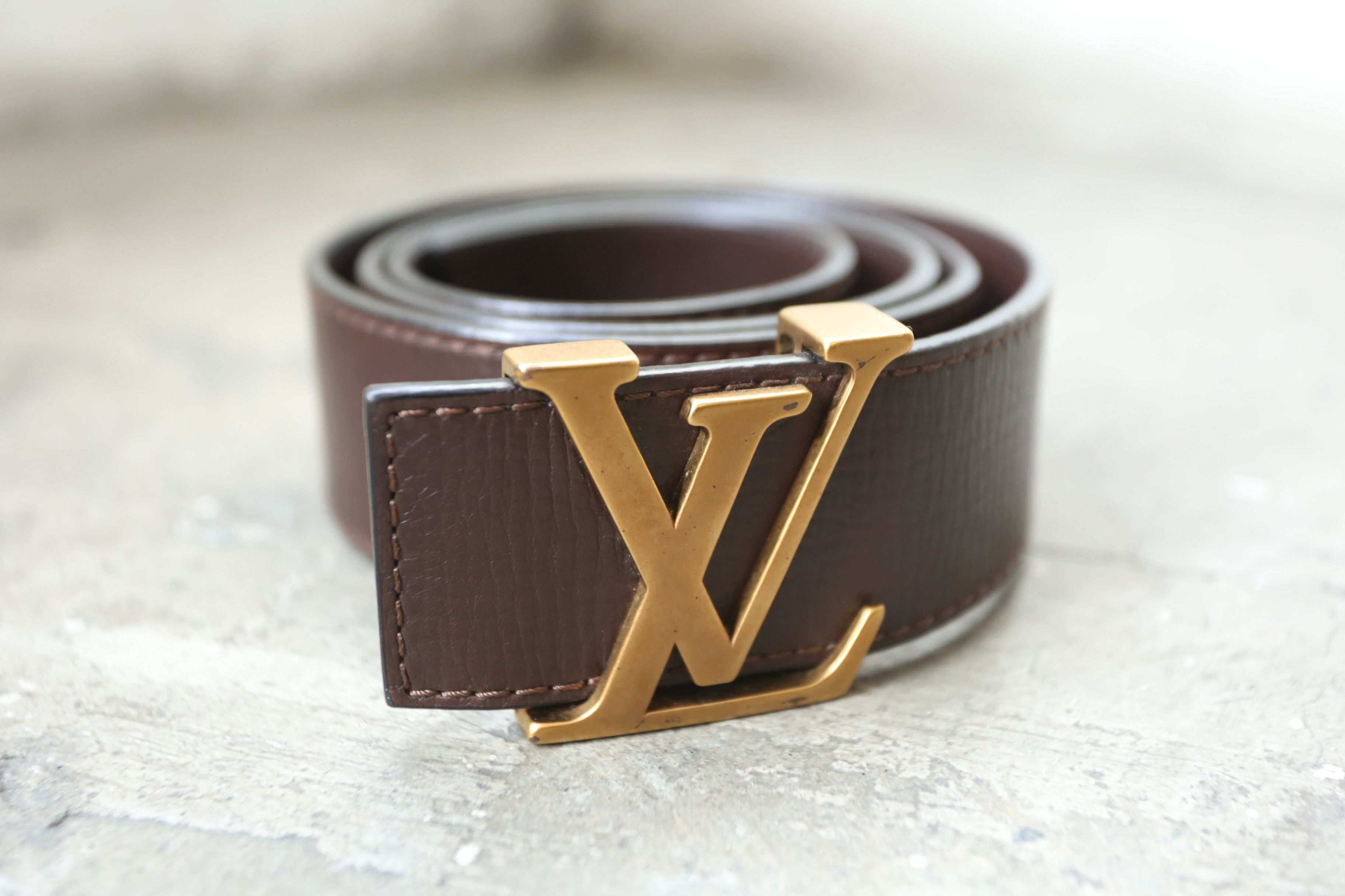 Louis Vuitton Louis Vuitton - 2015 - Initials 40mm Belt Size 30 - 1 Thumbnail