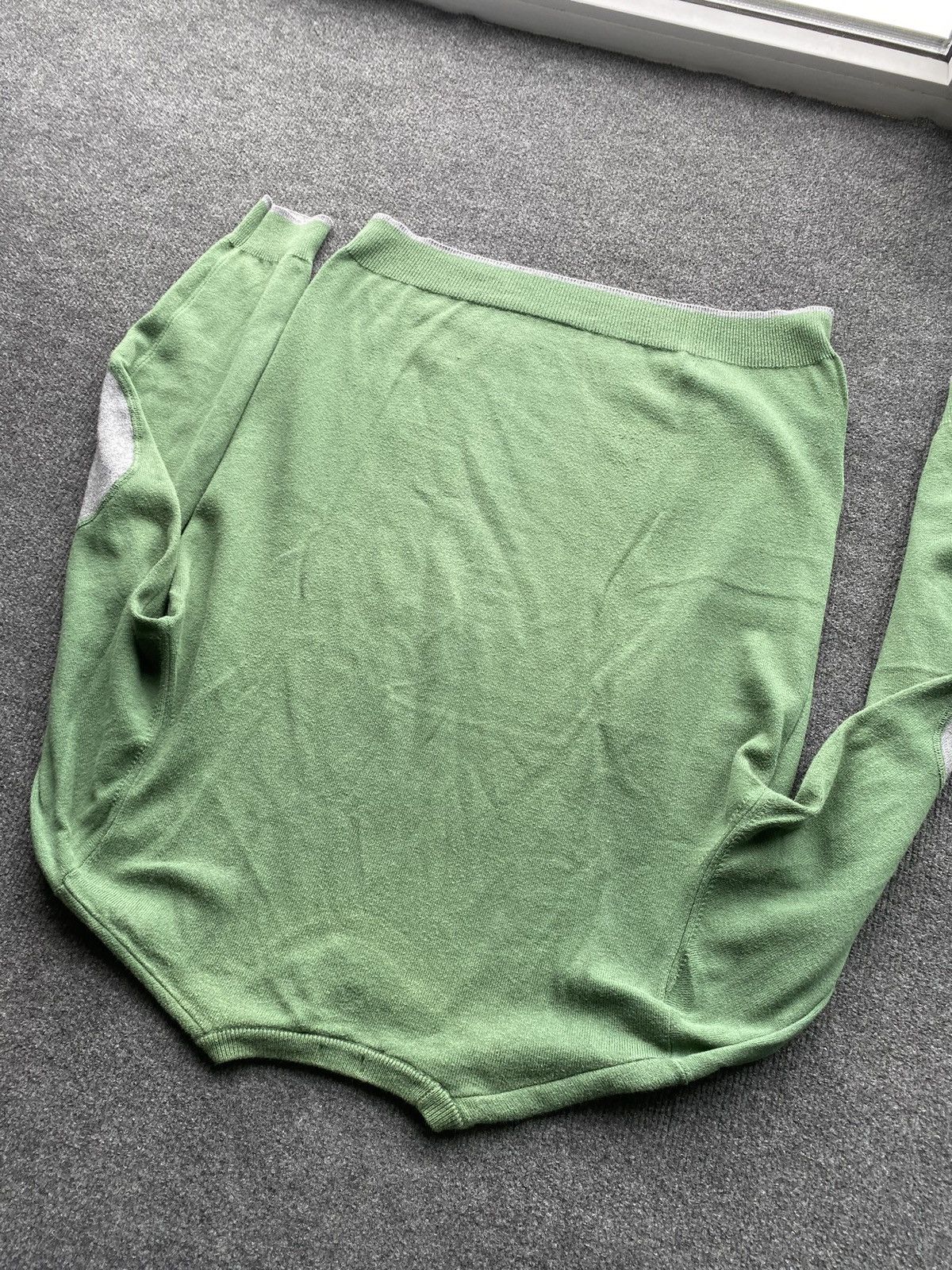 Armani 🔥Armani Jeans Pullover Sweater Green mens designer m rare Size US M / EU 48-50 / 2 - 8 Thumbnail