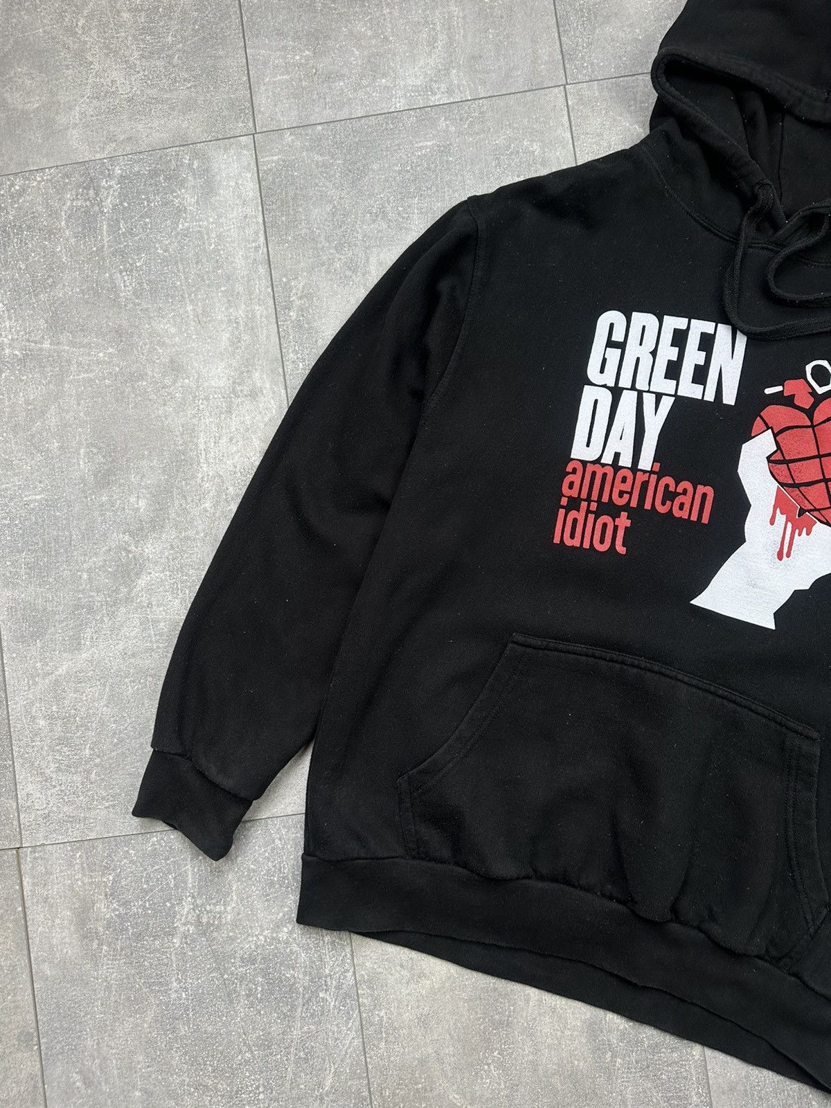 Band Tees Vintage Hoodie Green Day American Idiot Size US L / EU 52-54 / 3 - 5 Thumbnail