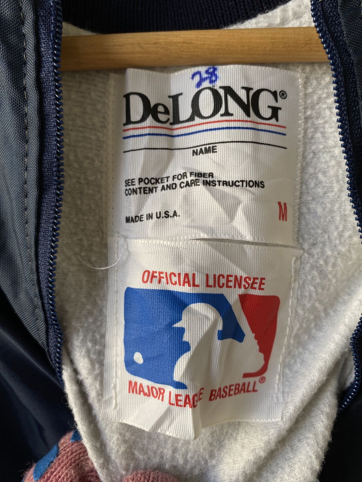 New York Yankees × Vintage Vintage 90s New York Yankees Nylon Jacket Size US M / EU 48-50 / 2 - 10 Thumbnail