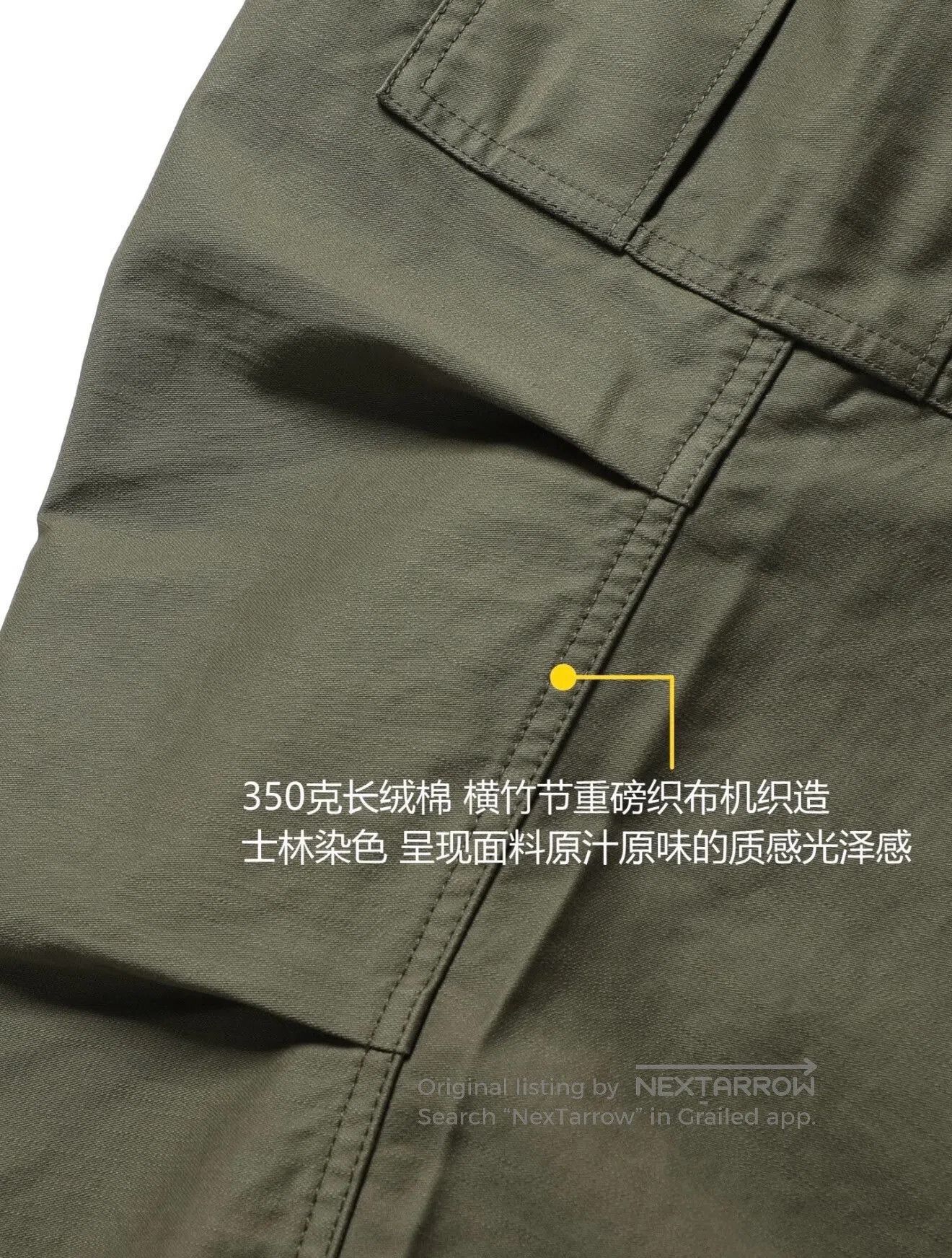 Japanese Brand Classic M65 Style Cargo Pants for Men. Size US 30 / EU 46 - 4 Thumbnail